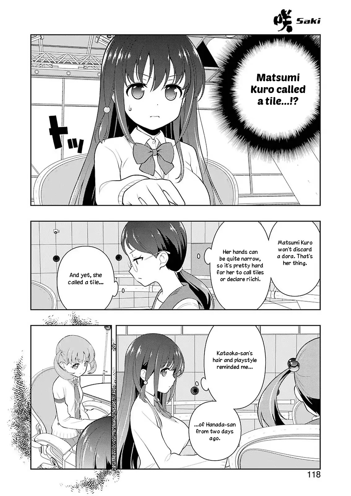 Saki chapter 201 page 8