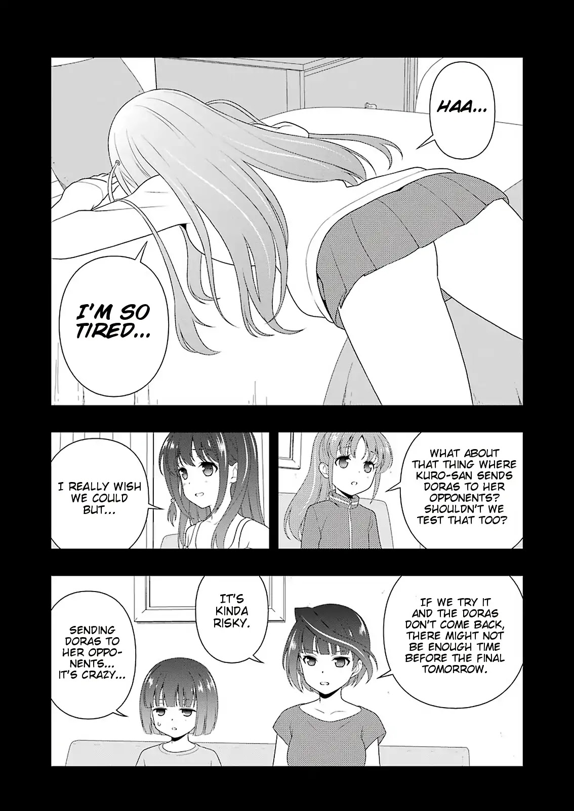 Saki chapter 207 page 4