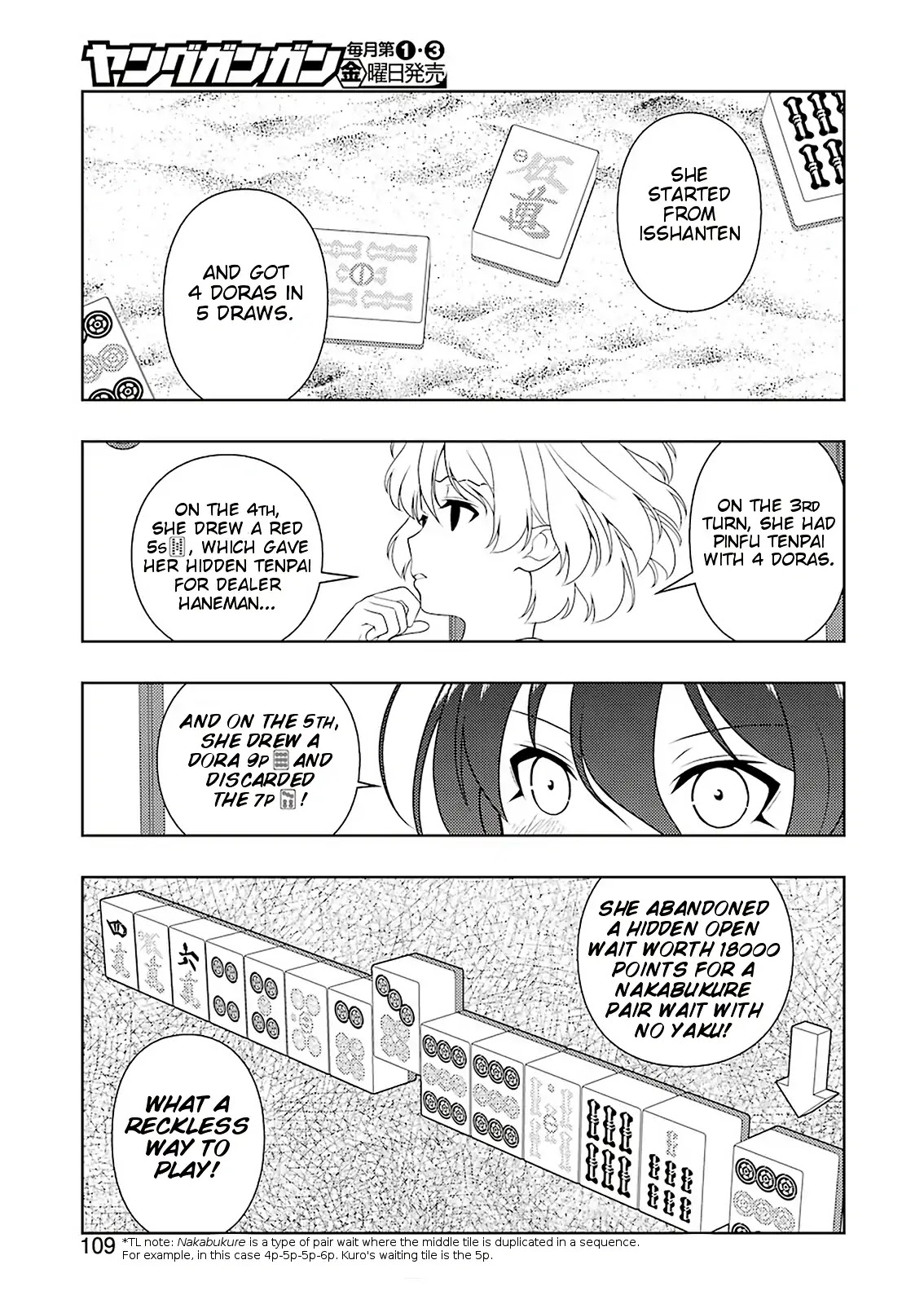 Saki chapter 208 page 10