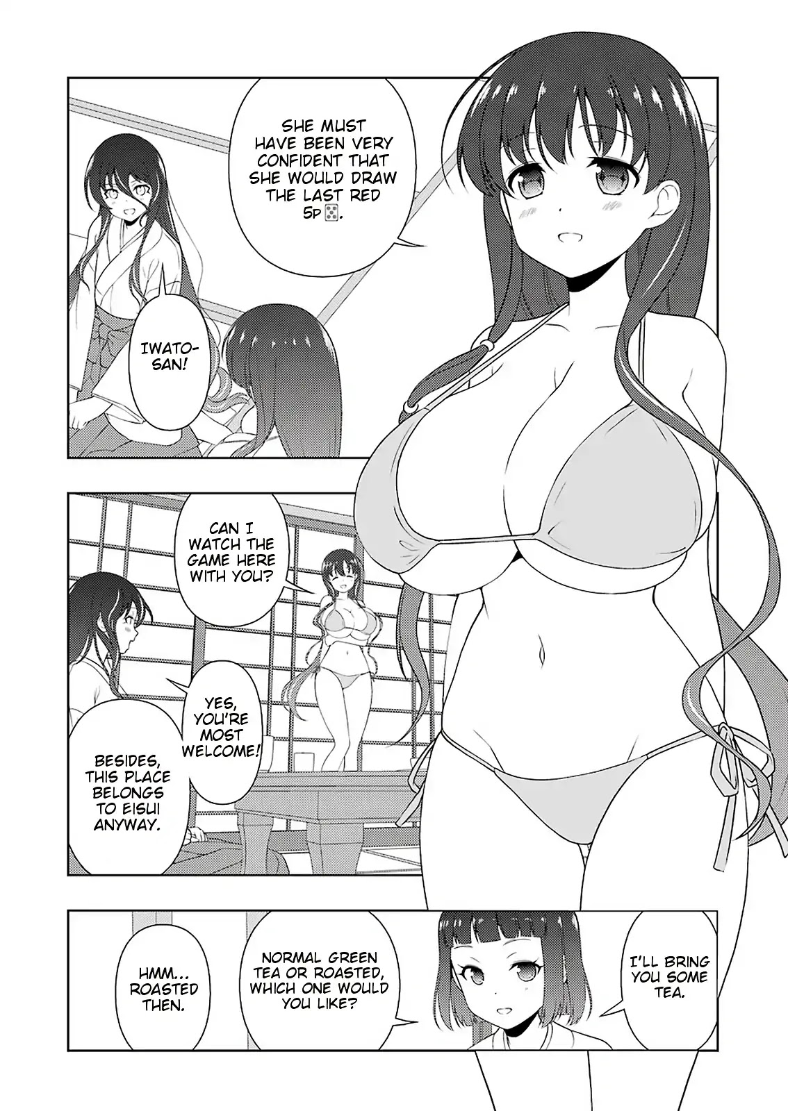 Saki chapter 208 page 11