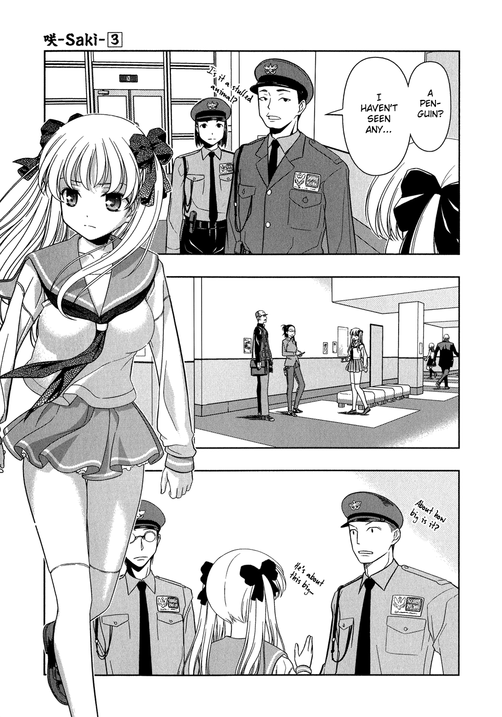 Saki chapter 21 page 15