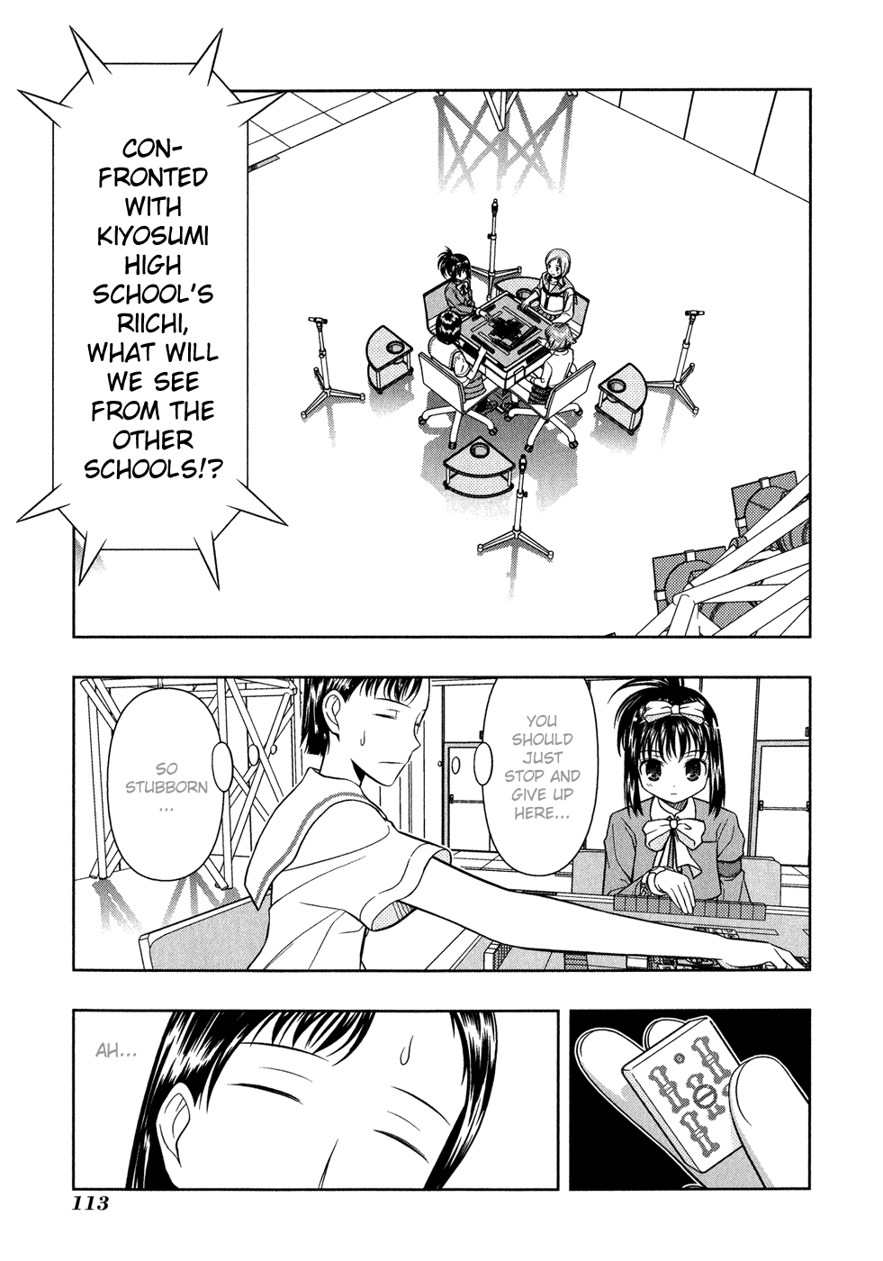 Saki chapter 21 page 2