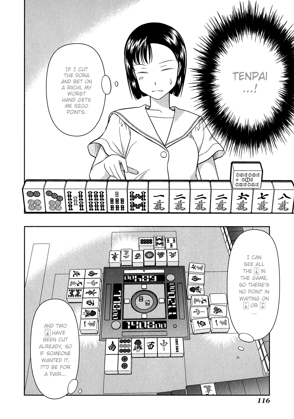 Saki chapter 21 page 4