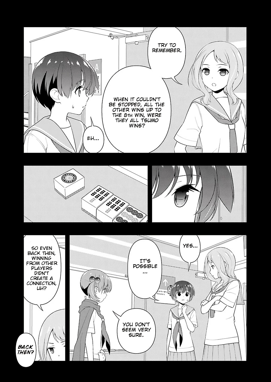 Saki chapter 217 page 3