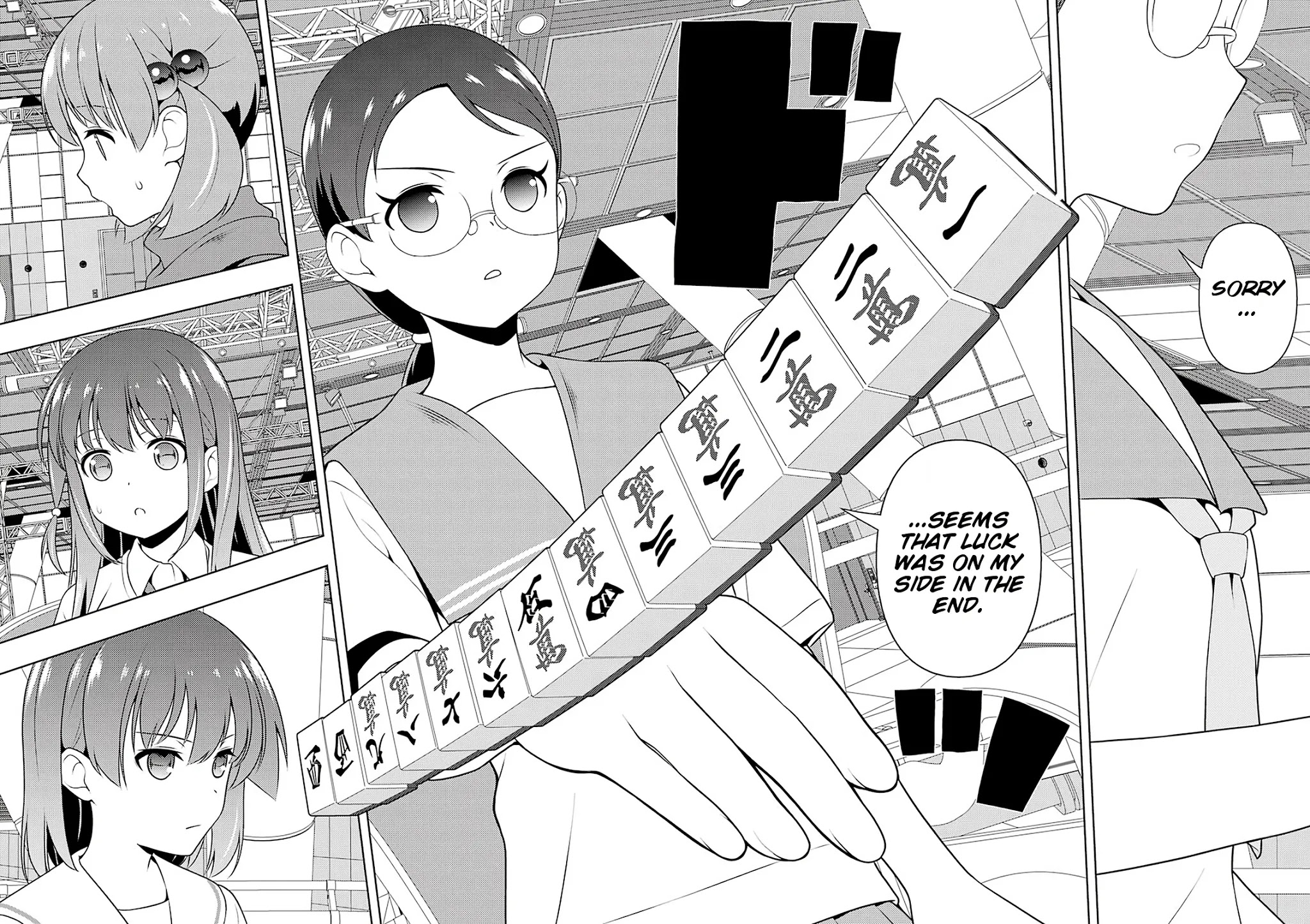 Saki chapter 218 page 14