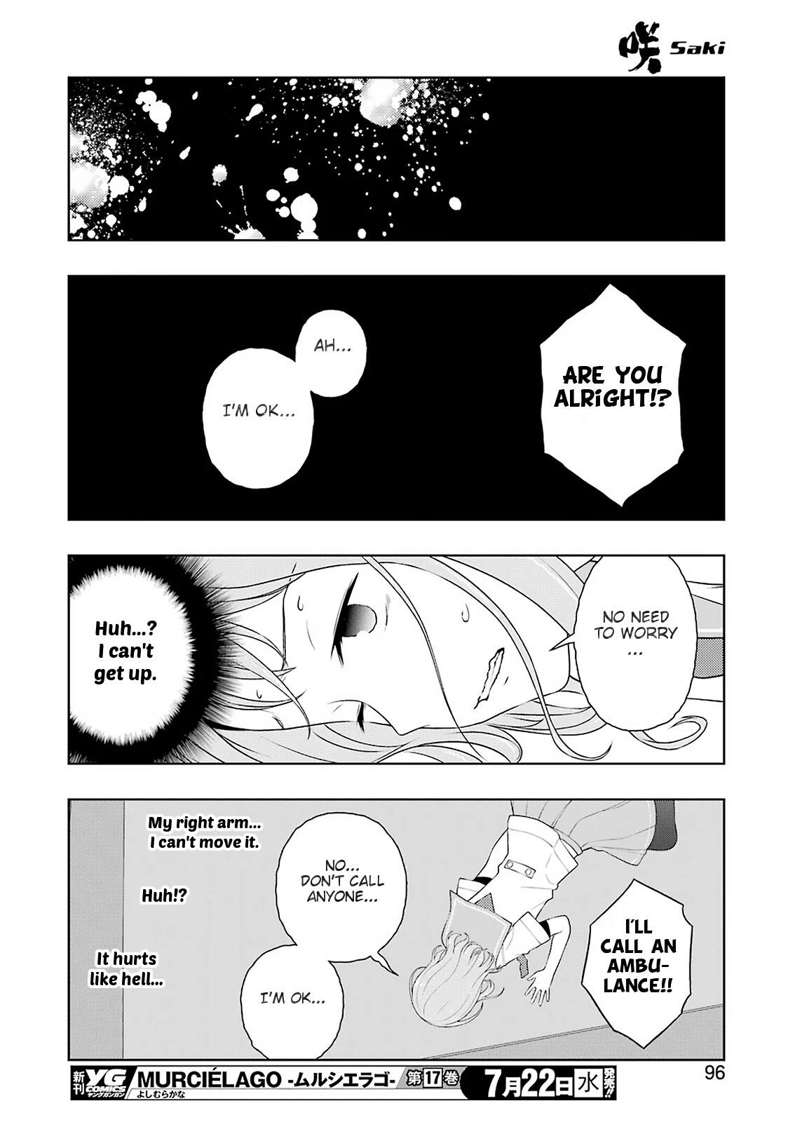 Saki chapter 220 page 14