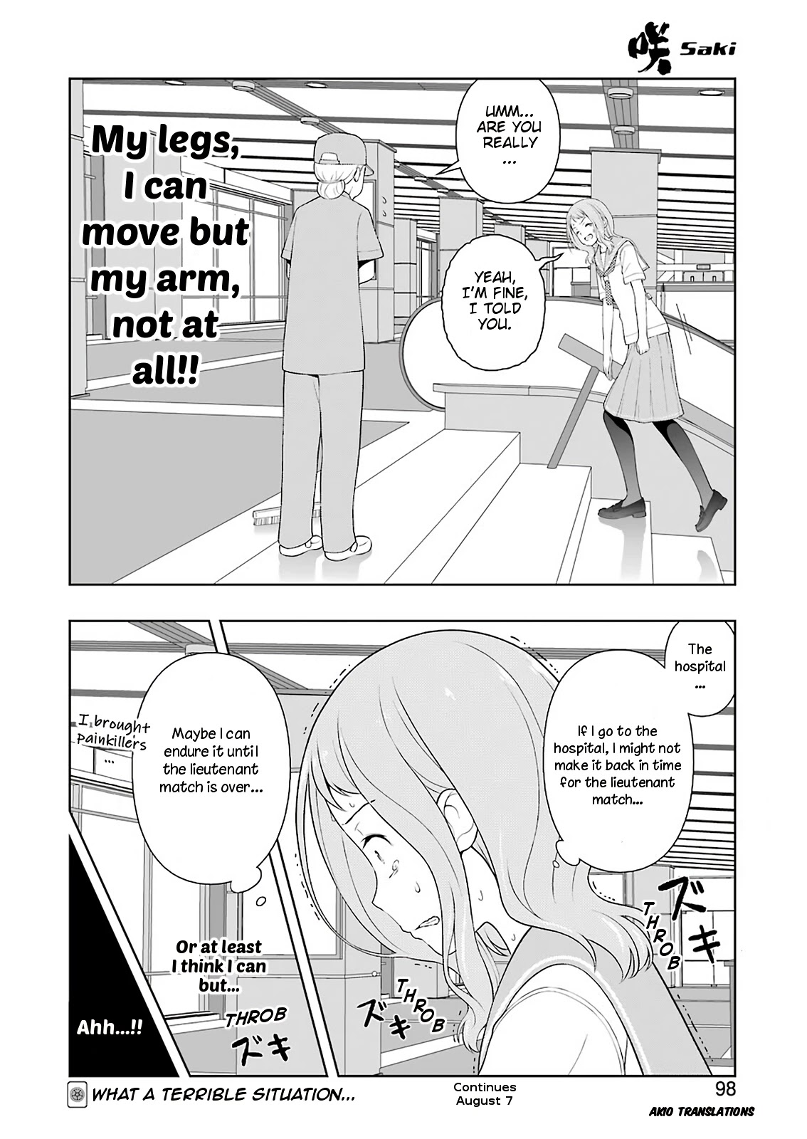 Saki chapter 220 page 16