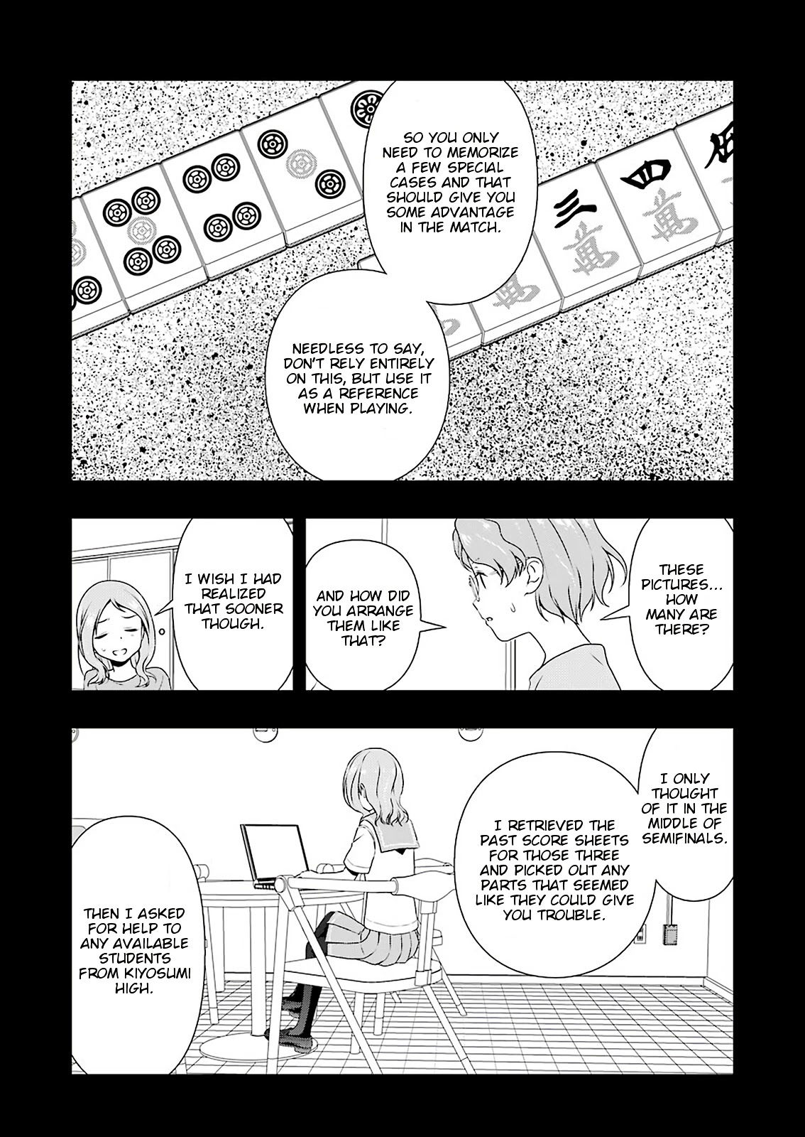 Saki chapter 224 page 14