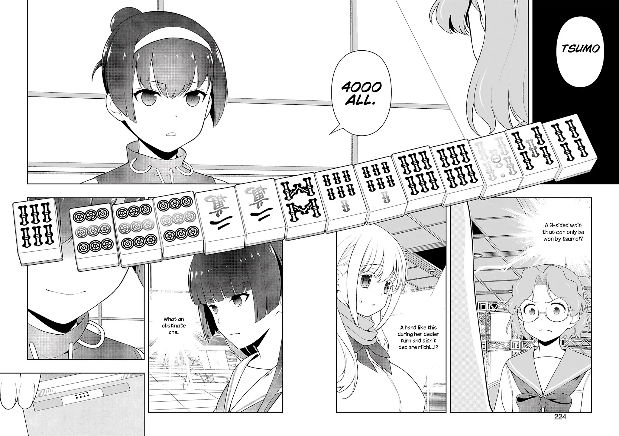 Saki chapter 227 page 6