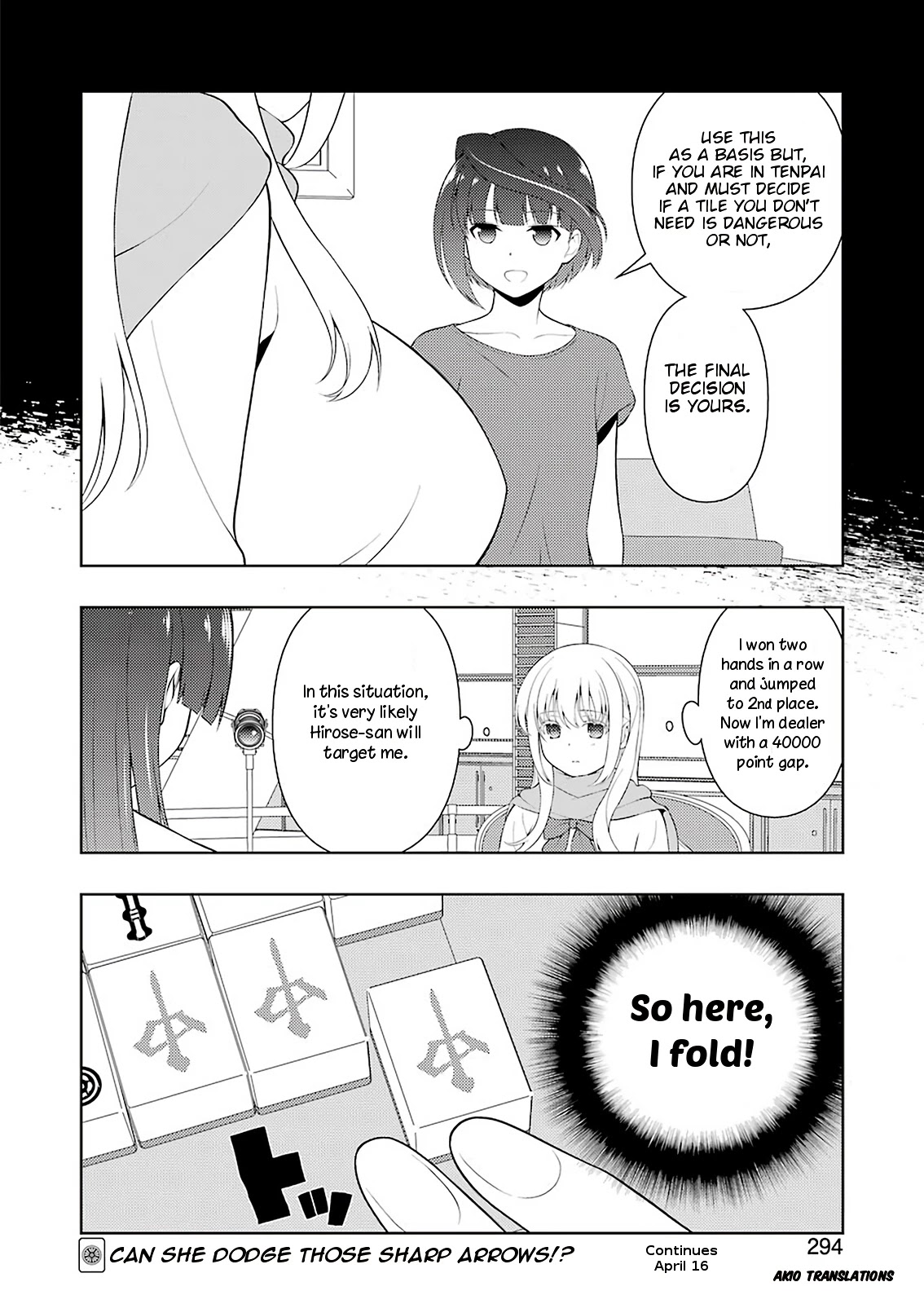 Saki chapter 229 page 14