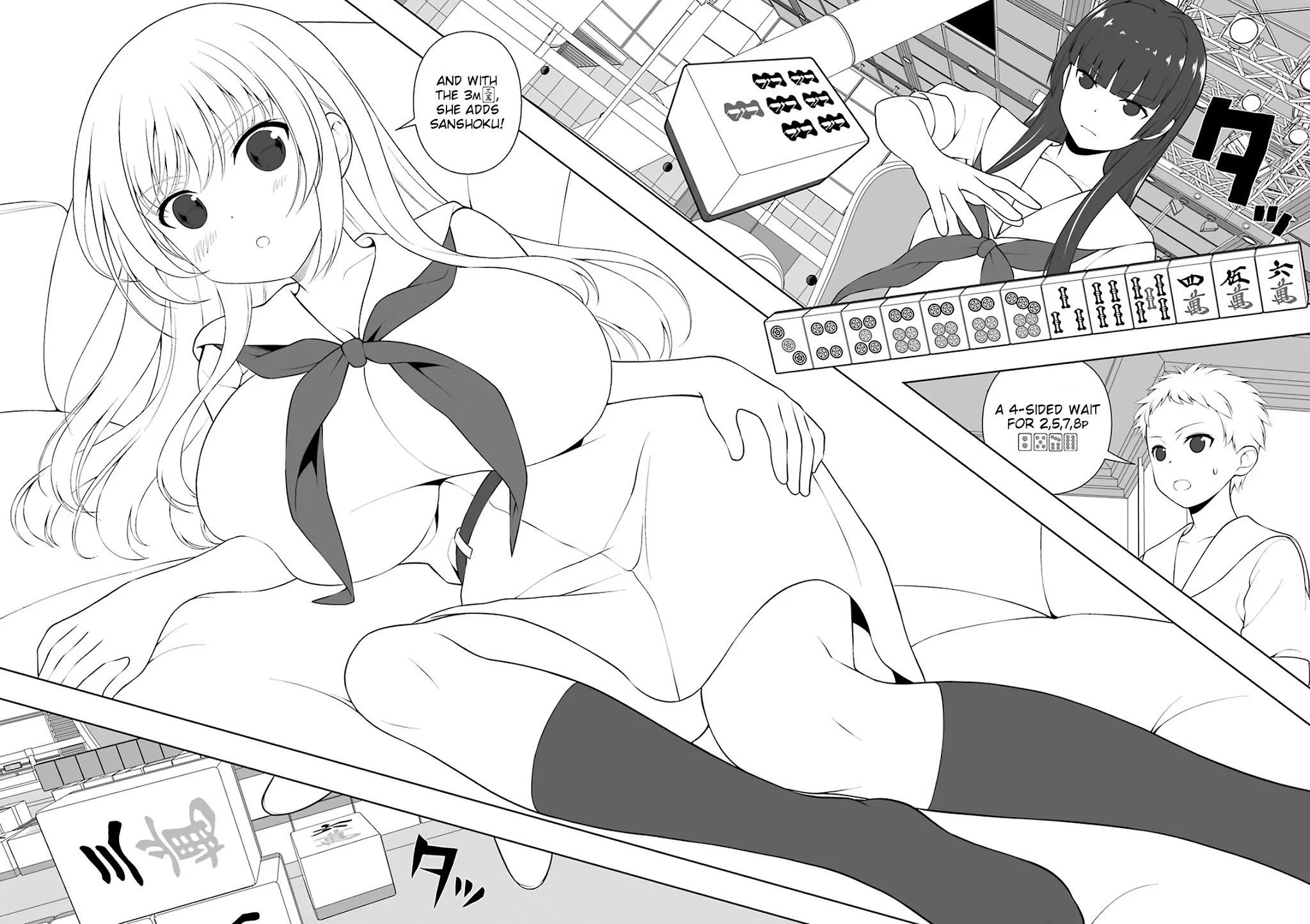 Saki chapter 229 page 9