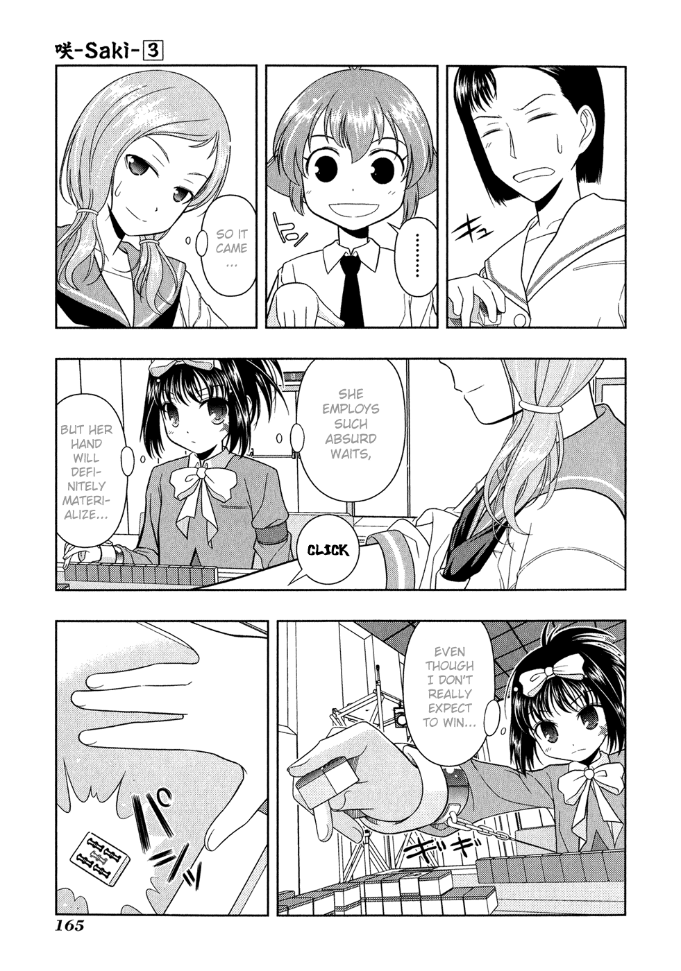 Saki chapter 23 page 12