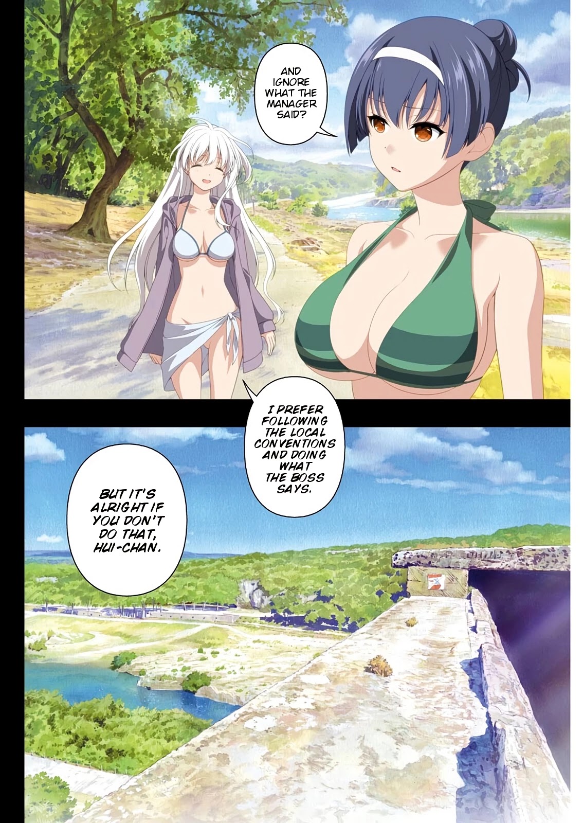 Saki chapter 231 page 3