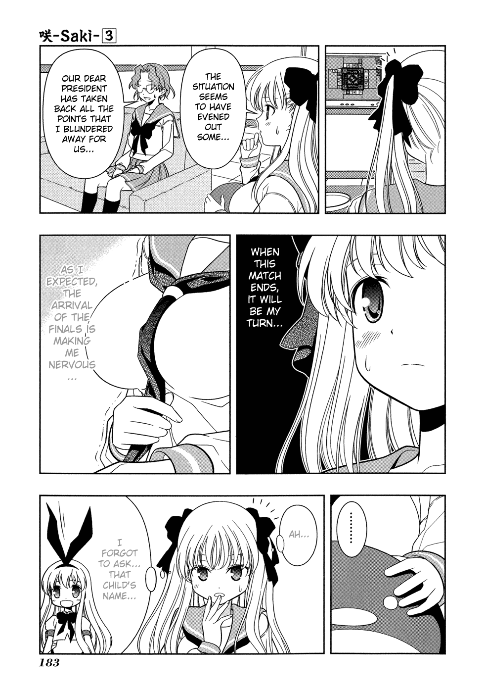 Saki chapter 24 page 10