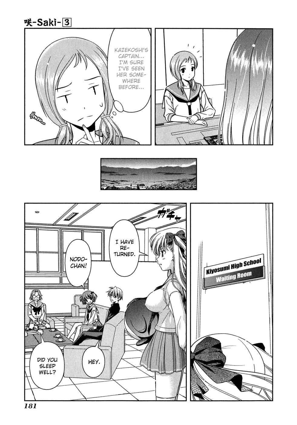 Saki chapter 24 page 8