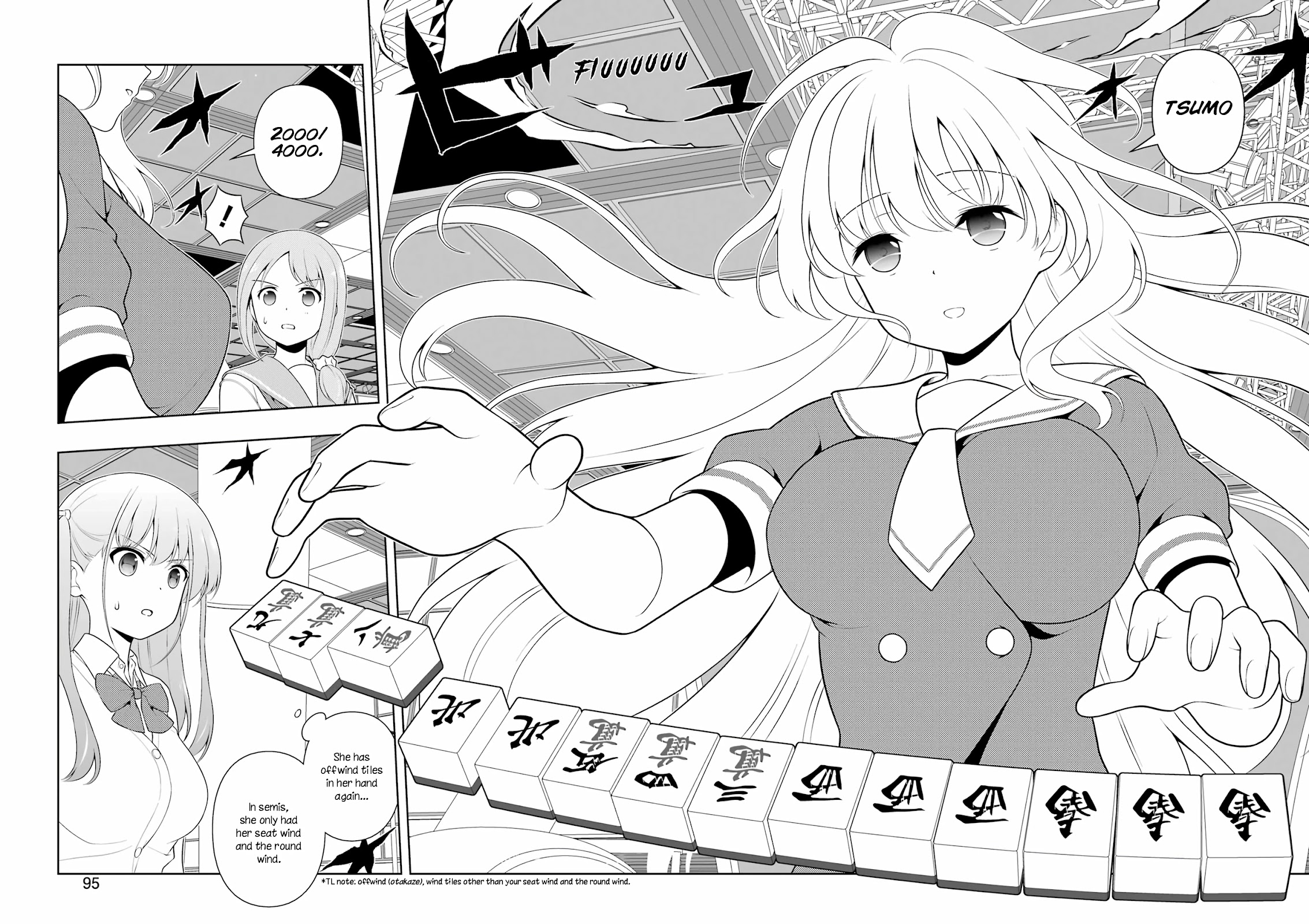 Saki chapter 244 page 11