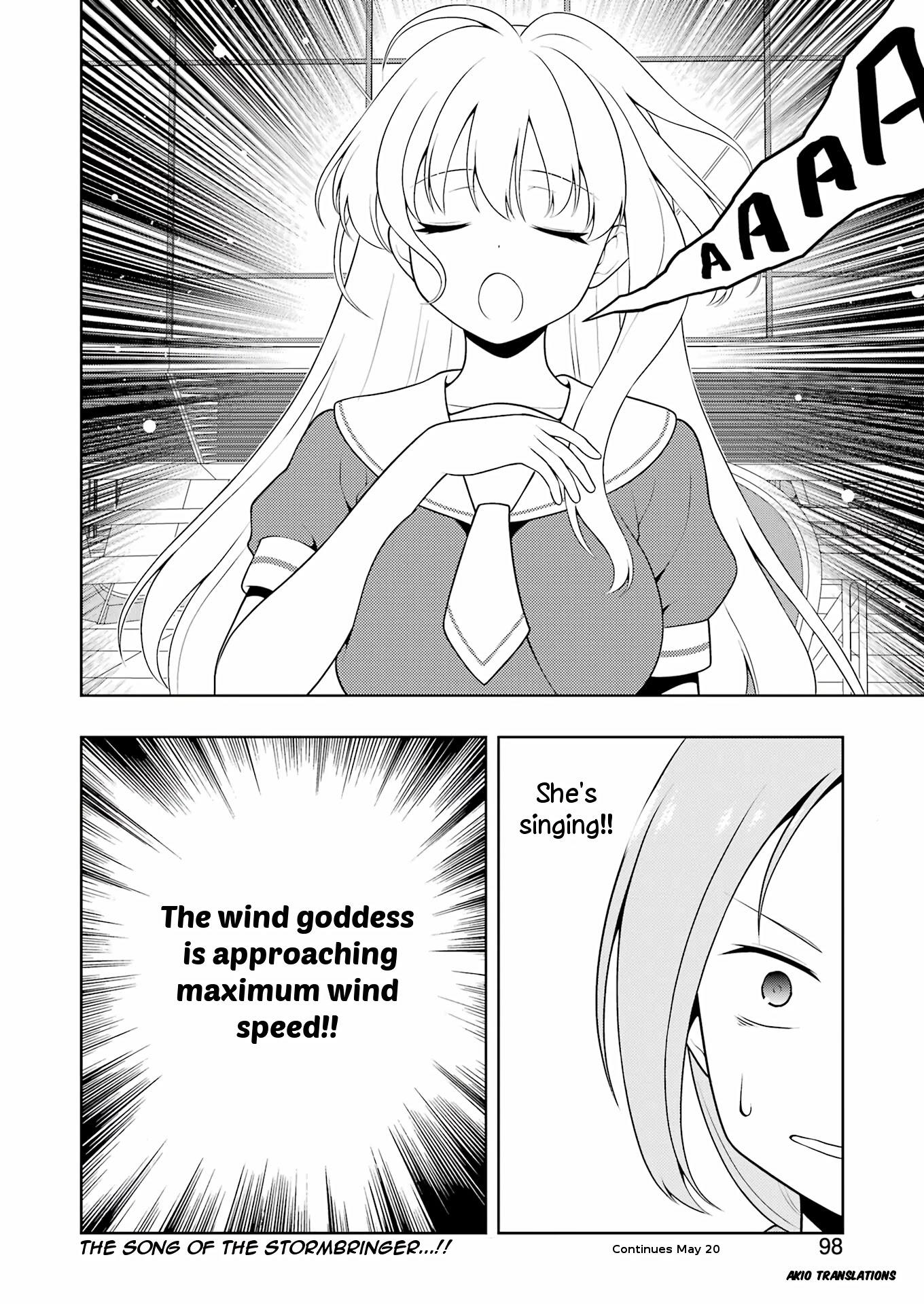 Saki chapter 244 page 14