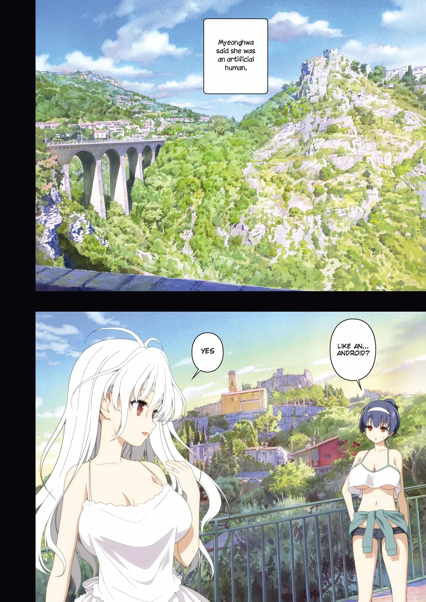 Saki chapter 245 page 3