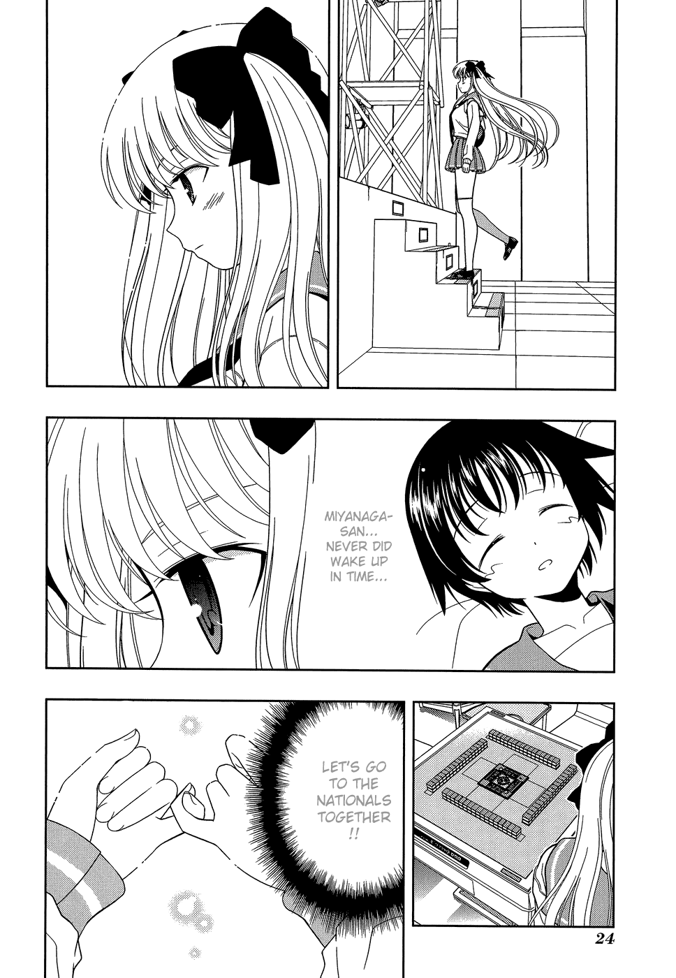 Saki chapter 25 page 26