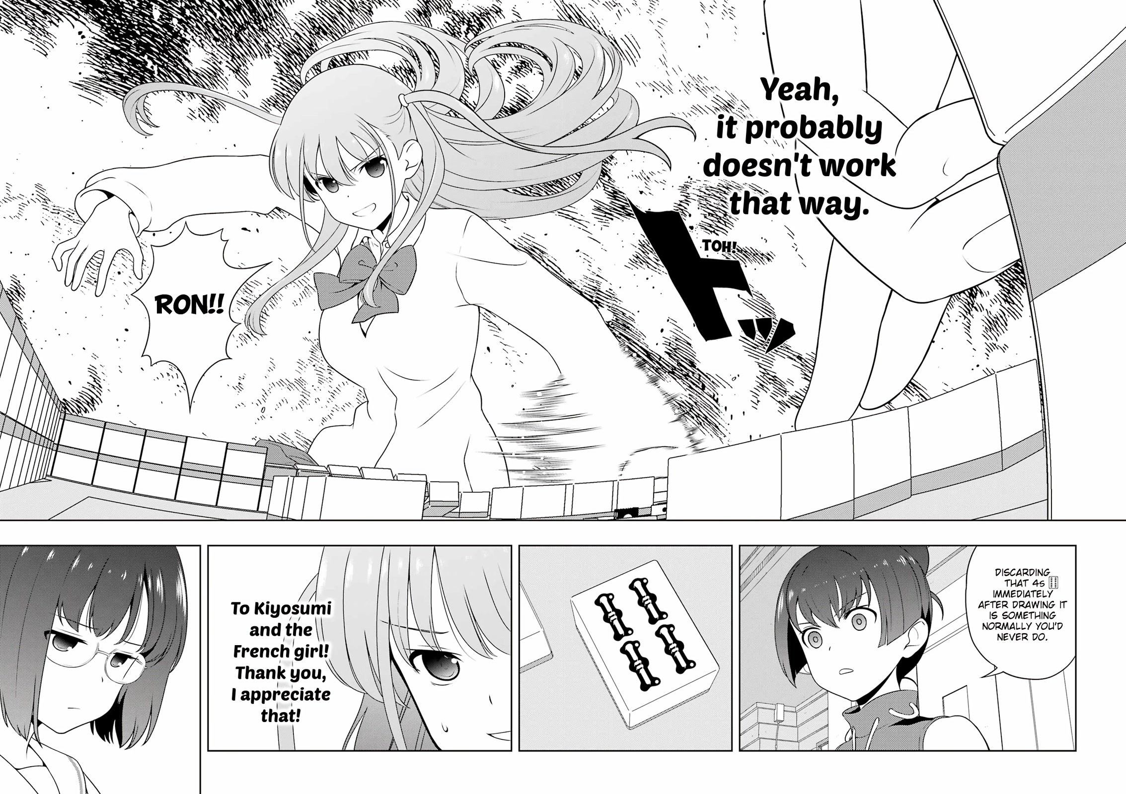 Saki chapter 250 page 9