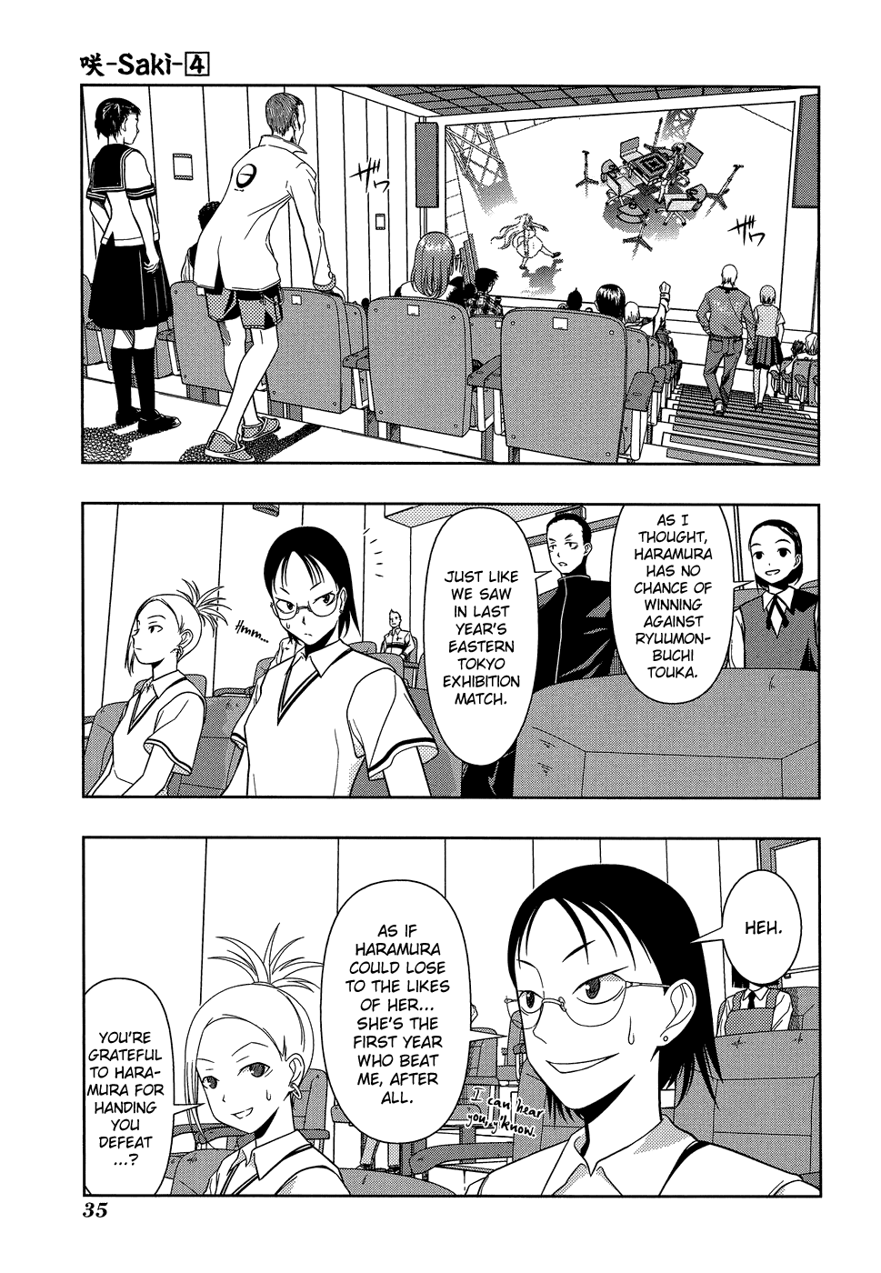 Saki chapter 26 page 6