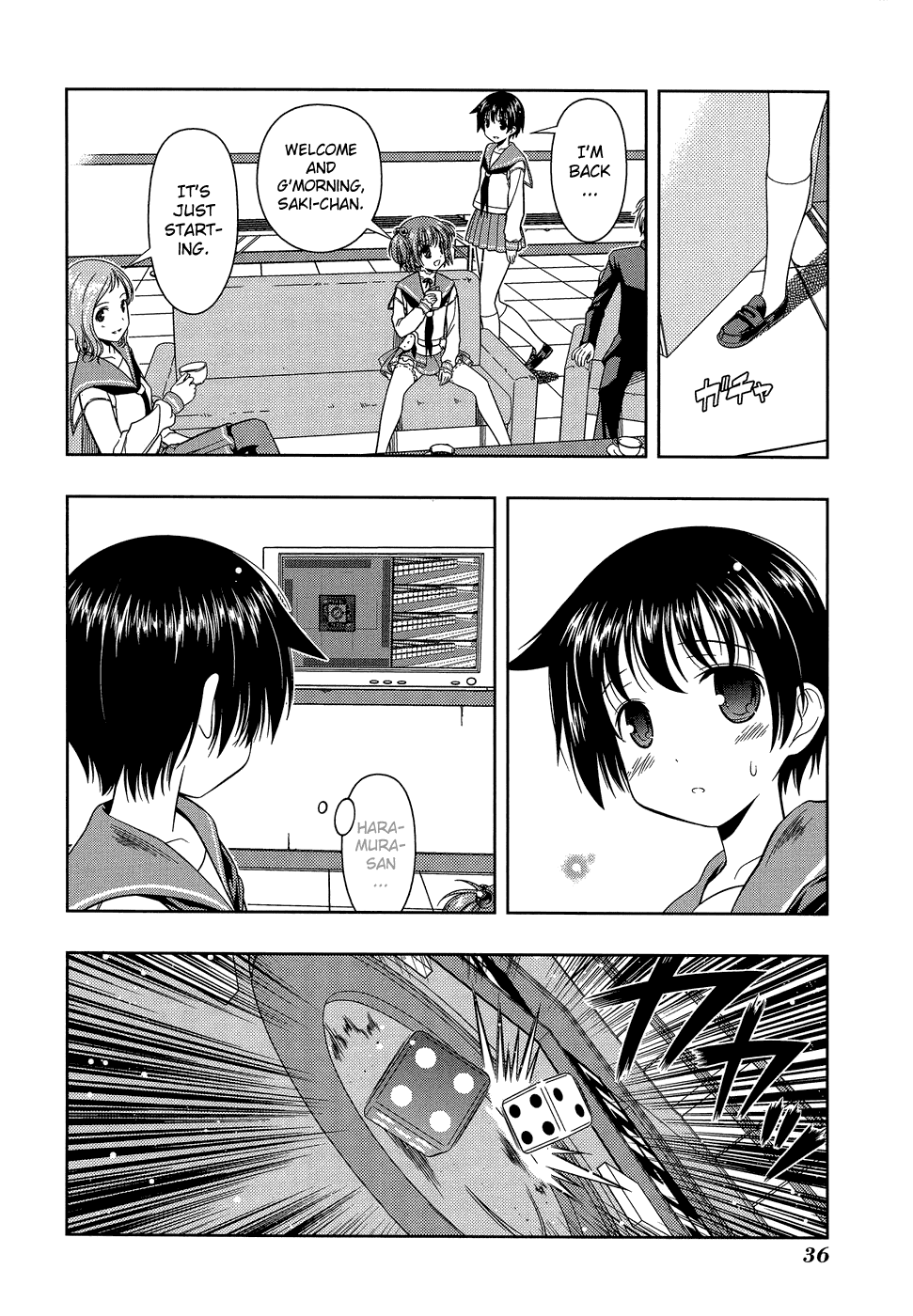 Saki chapter 26 page 7