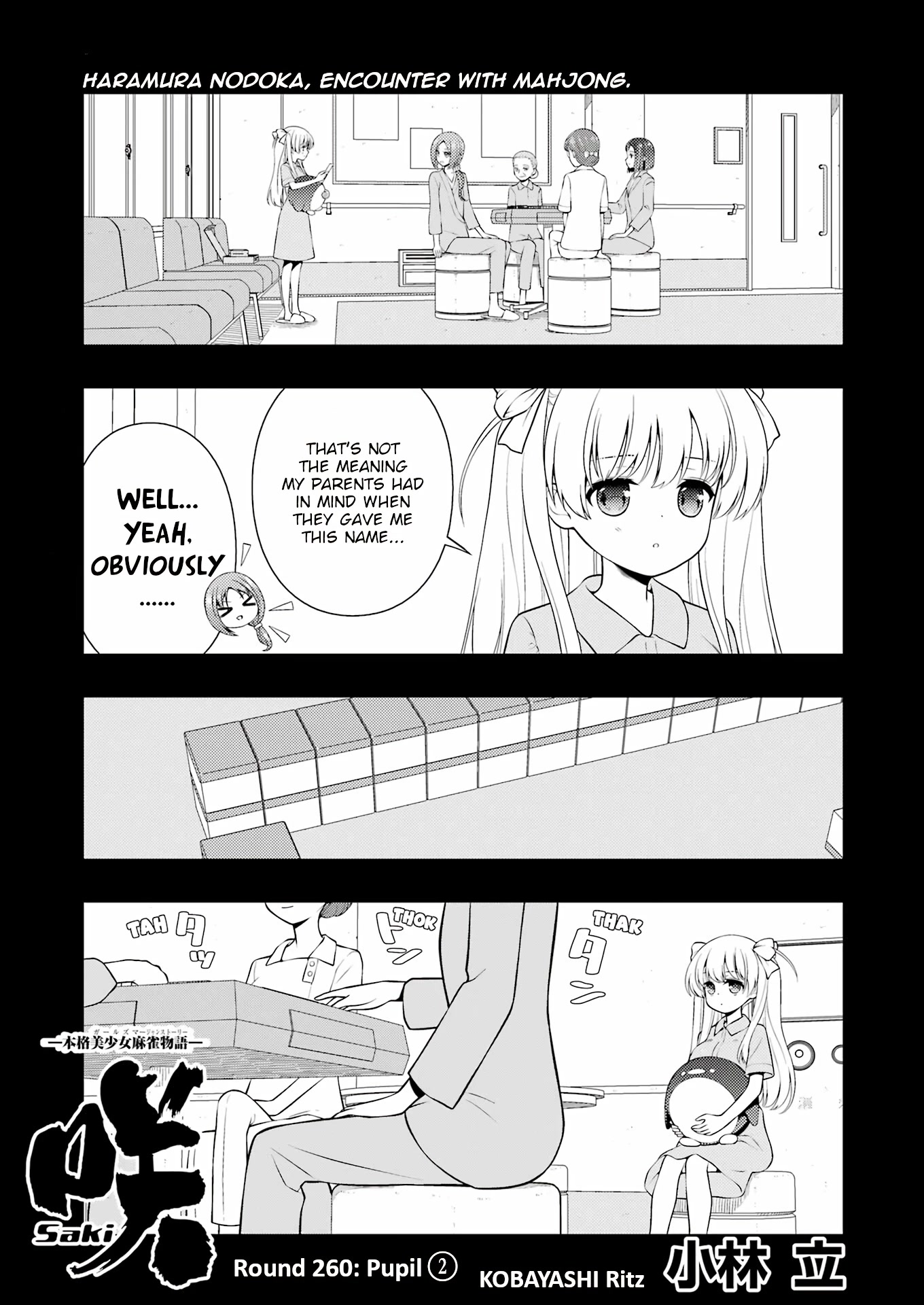 Saki chapter 260 page 1