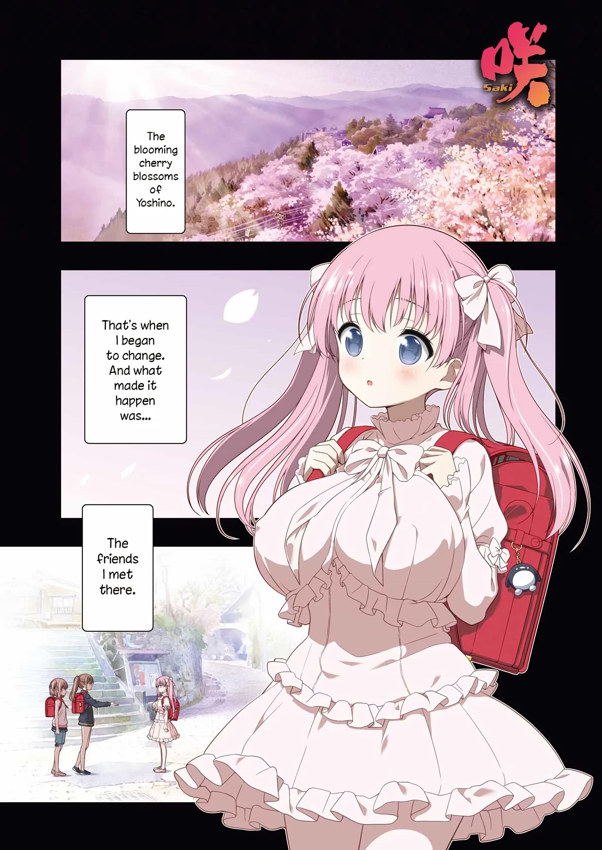 Saki chapter 261 page 1