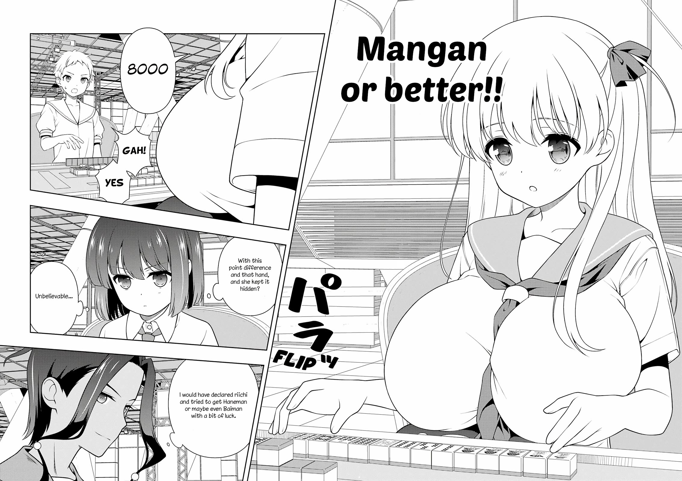 Saki chapter 262 page 8