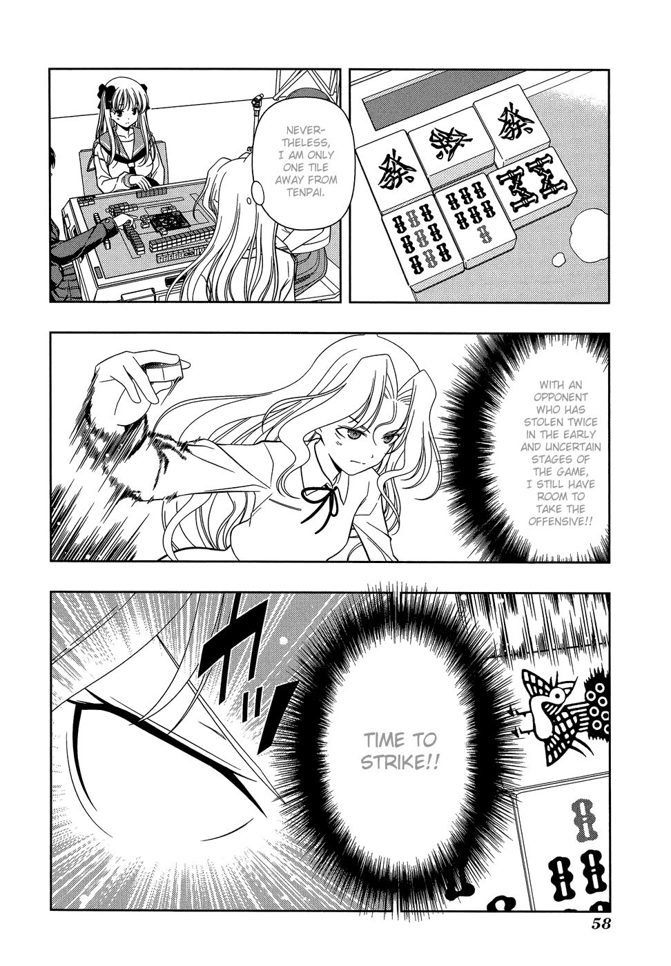 Saki chapter 27 page 10