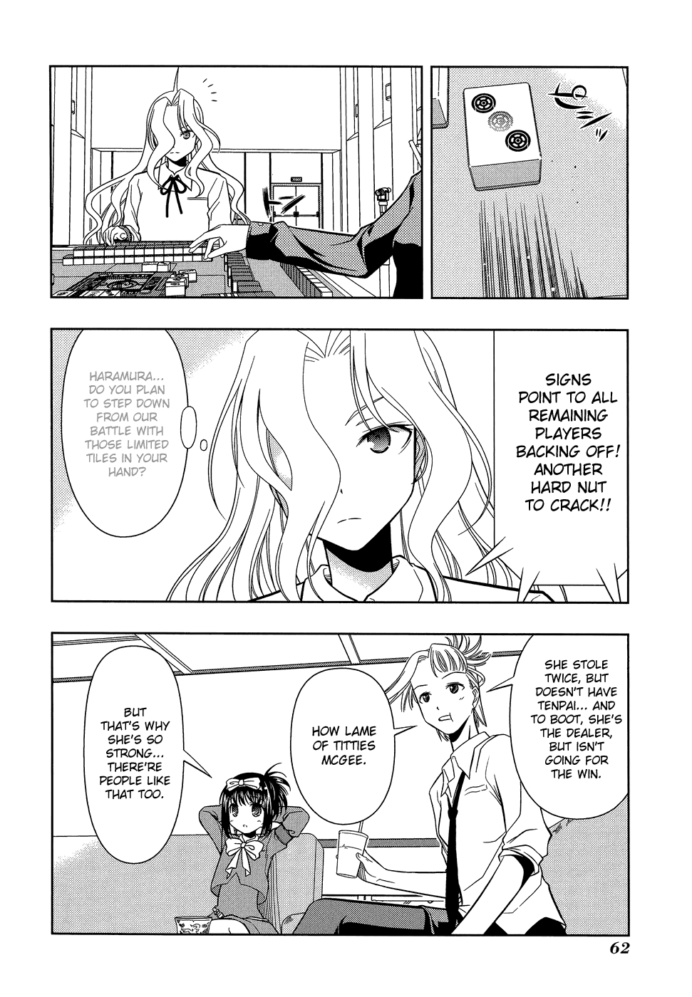 Saki chapter 27 page 14