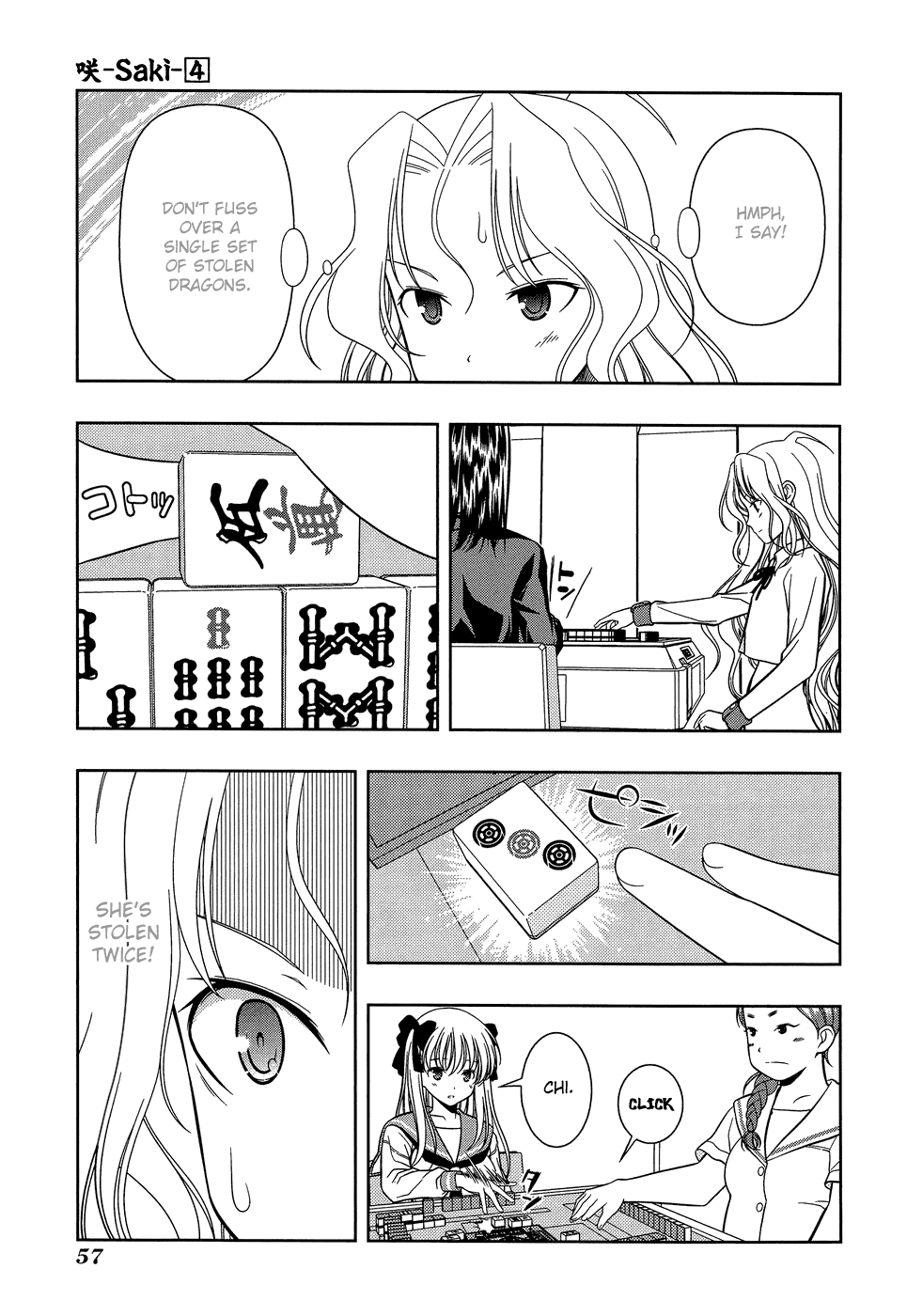 Saki chapter 27 page 9