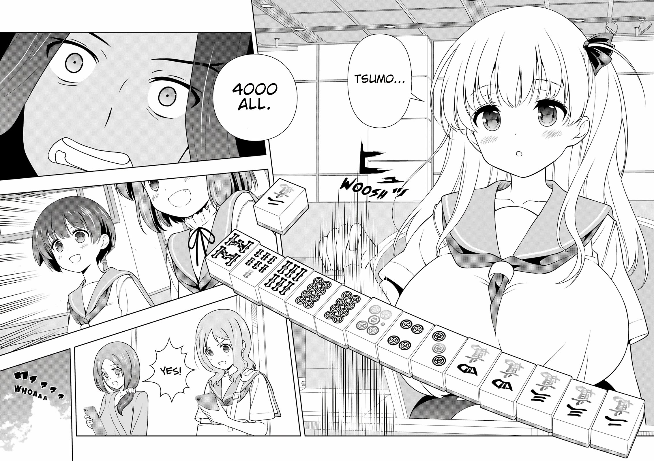 Saki chapter 272 page 8