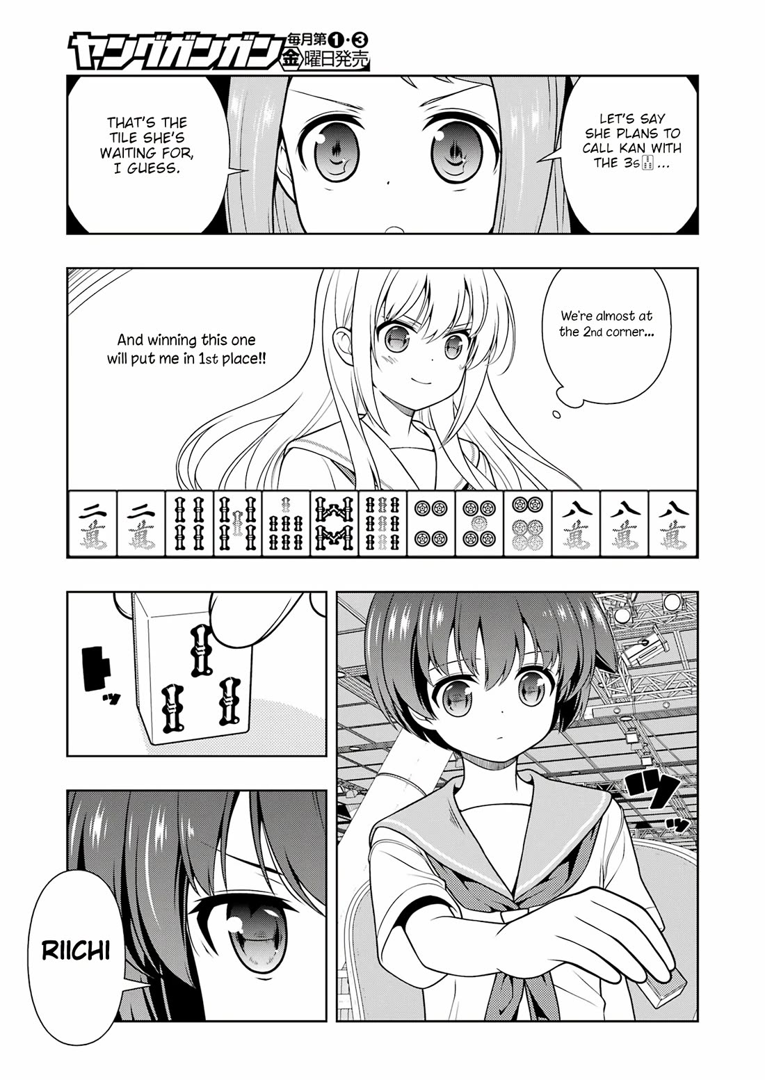 Saki chapter 277 page 9