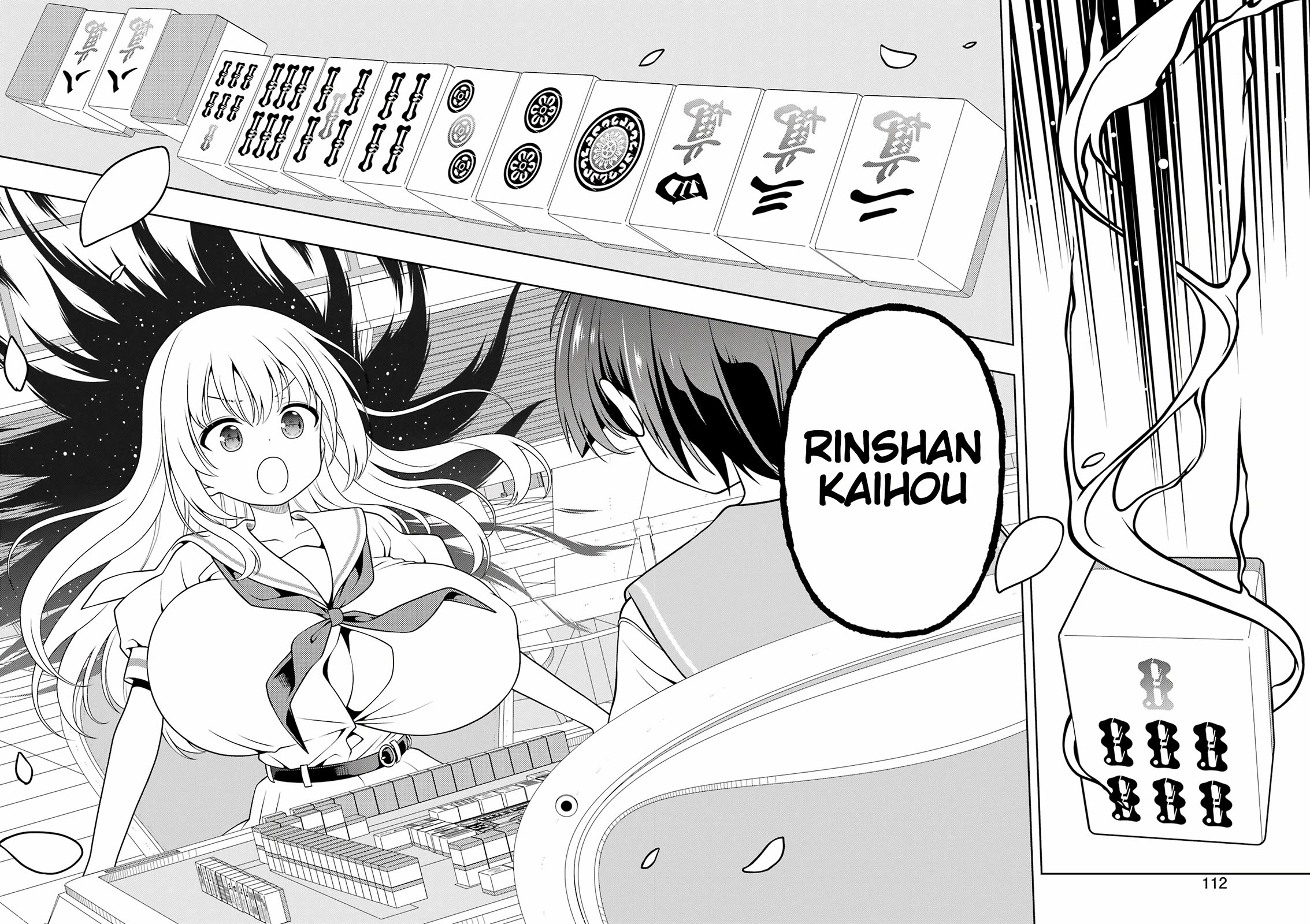 Saki chapter 278 page 12