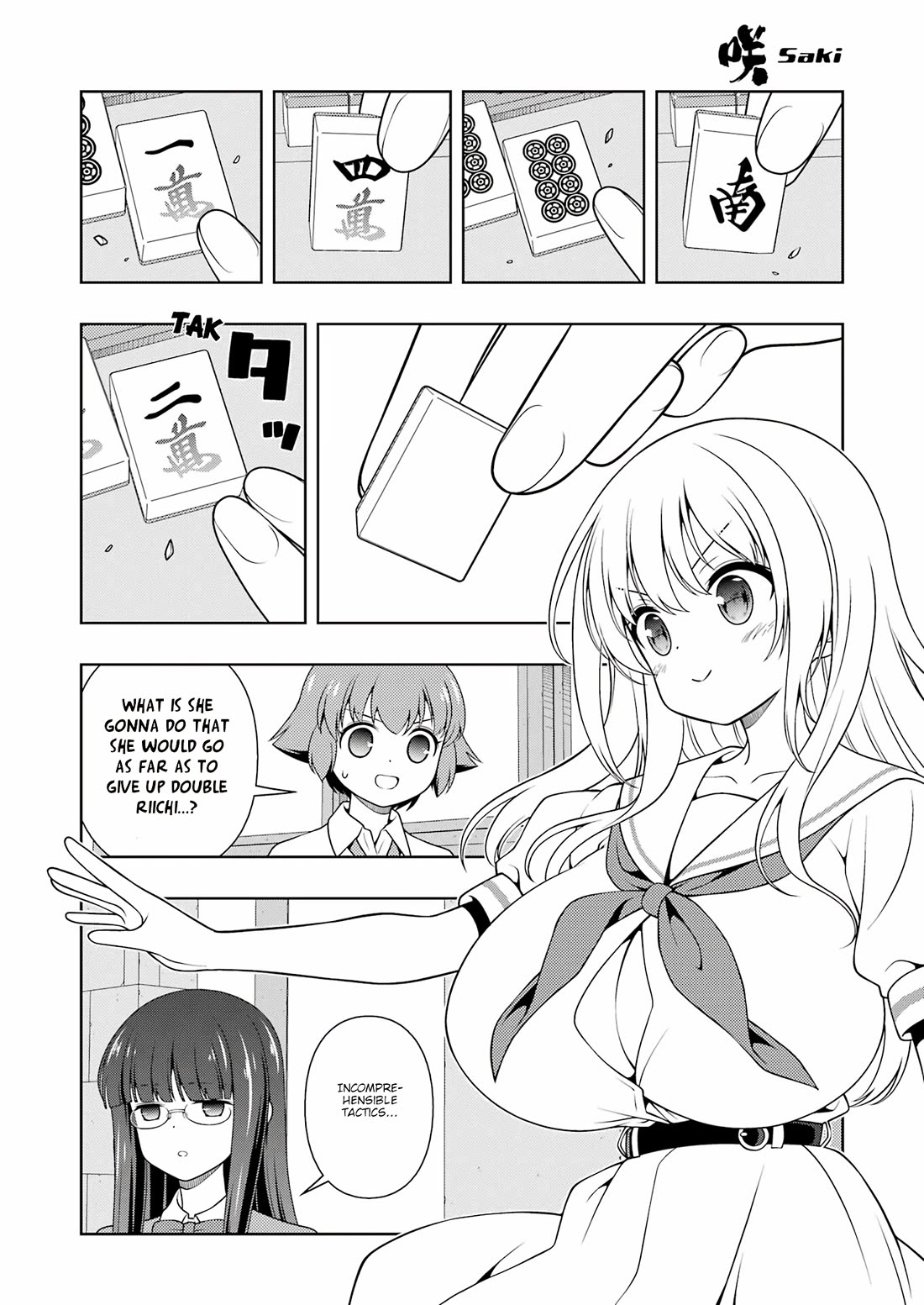 Saki chapter 278 page 4