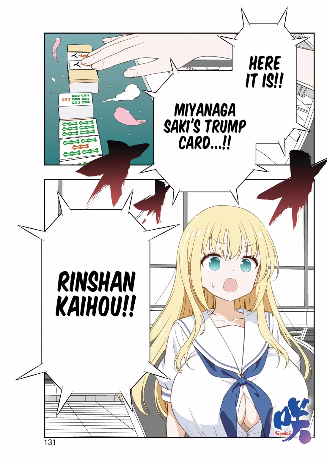 Saki chapter 279 page 1