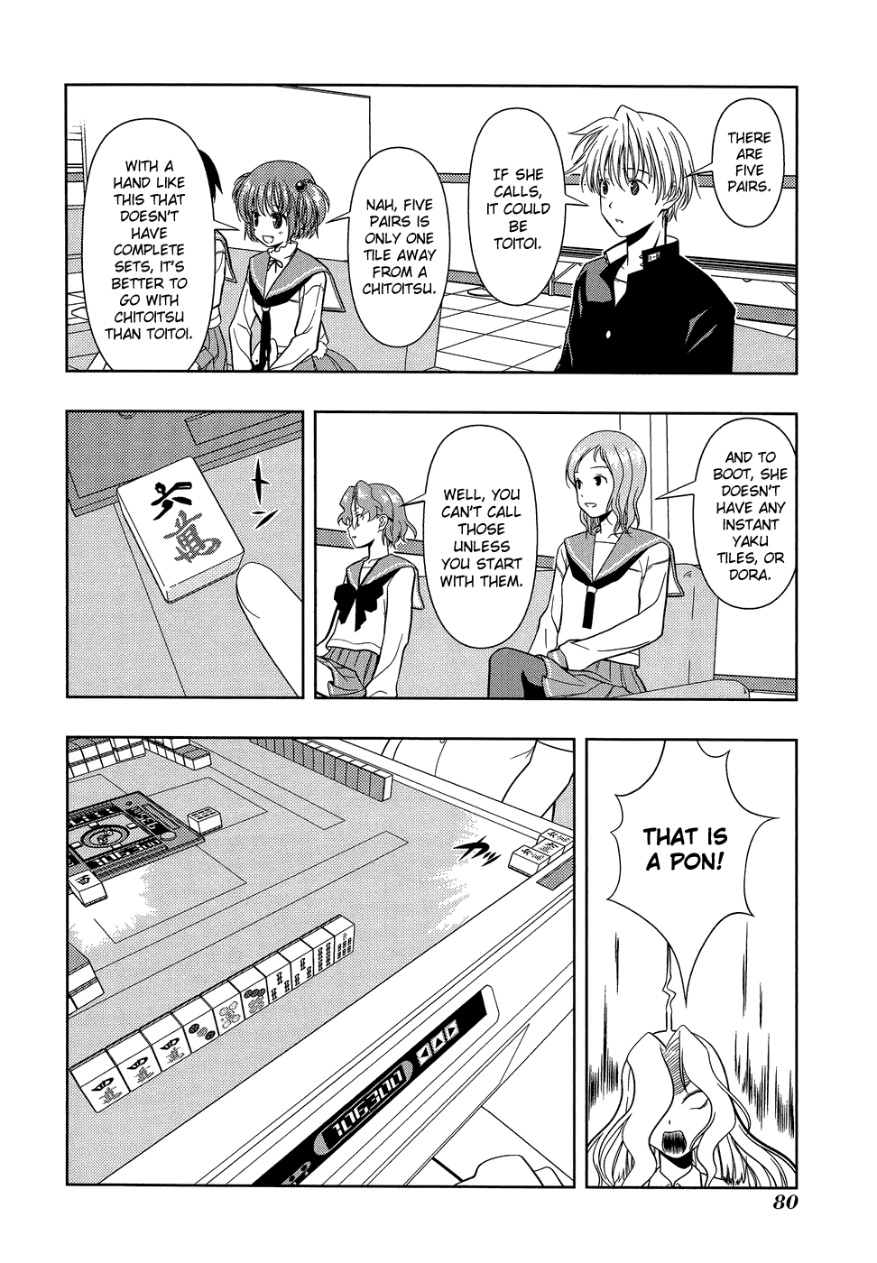 Saki chapter 28 page 12