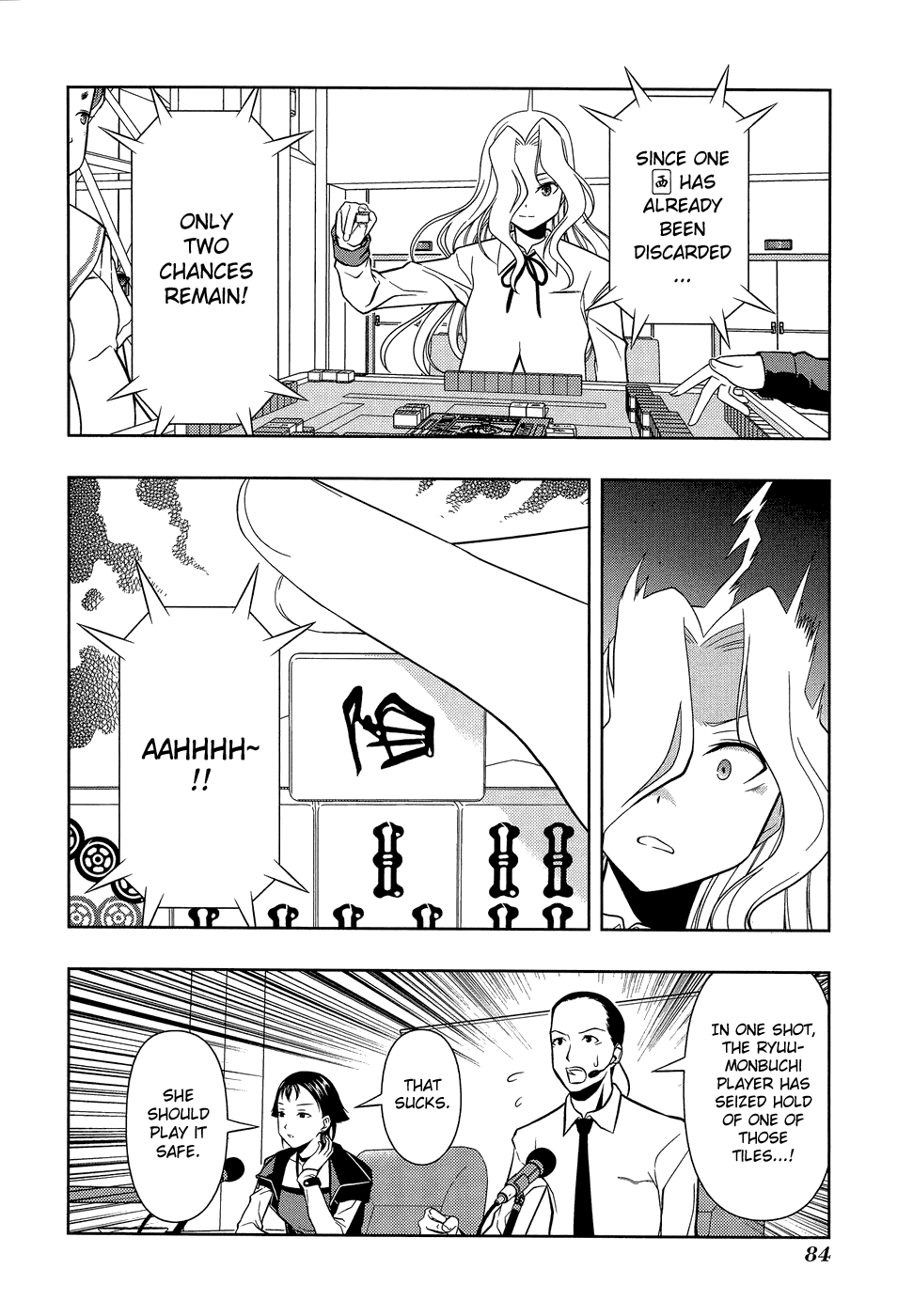 Saki chapter 28 page 16