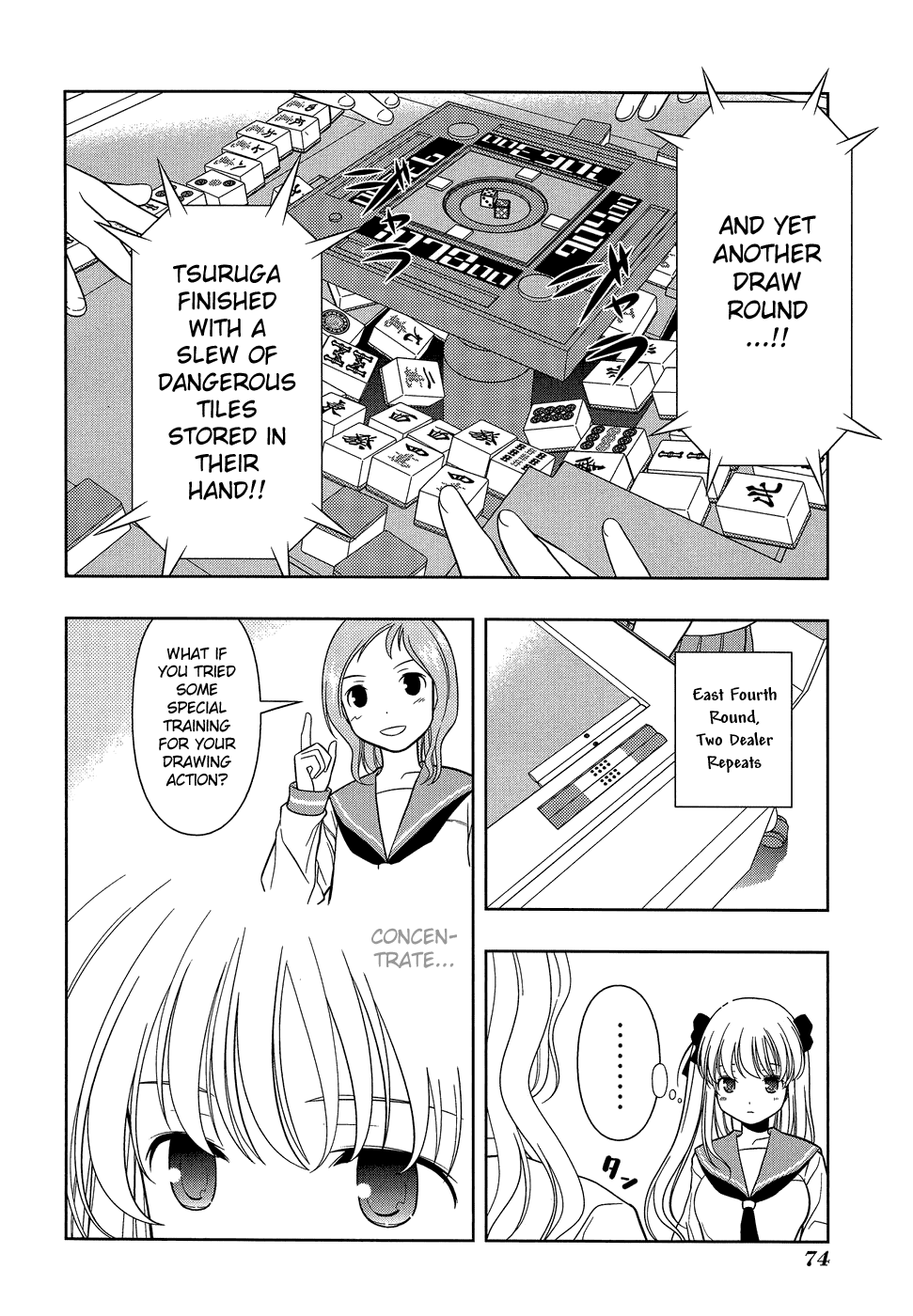 Saki chapter 28 page 6