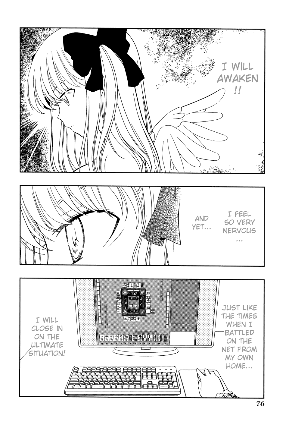 Saki chapter 28 page 8