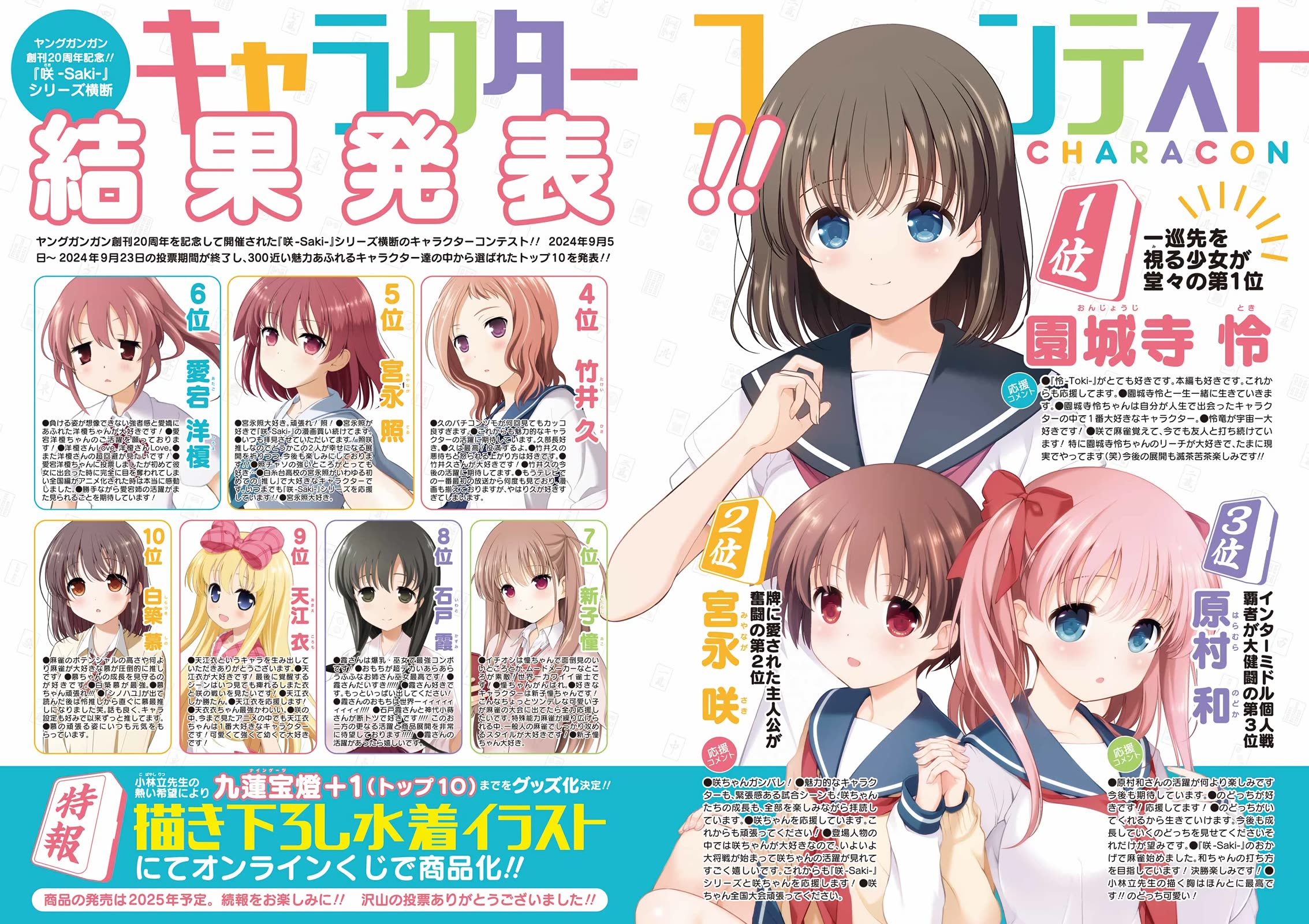 Saki chapter 282 page 16