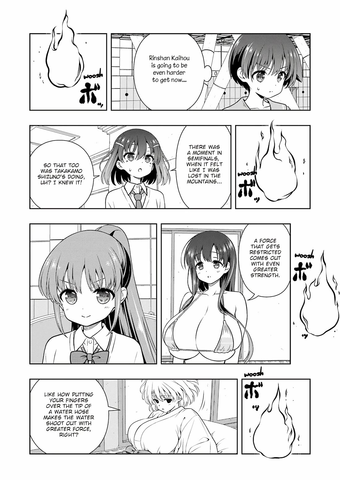 Saki chapter 282 page 4