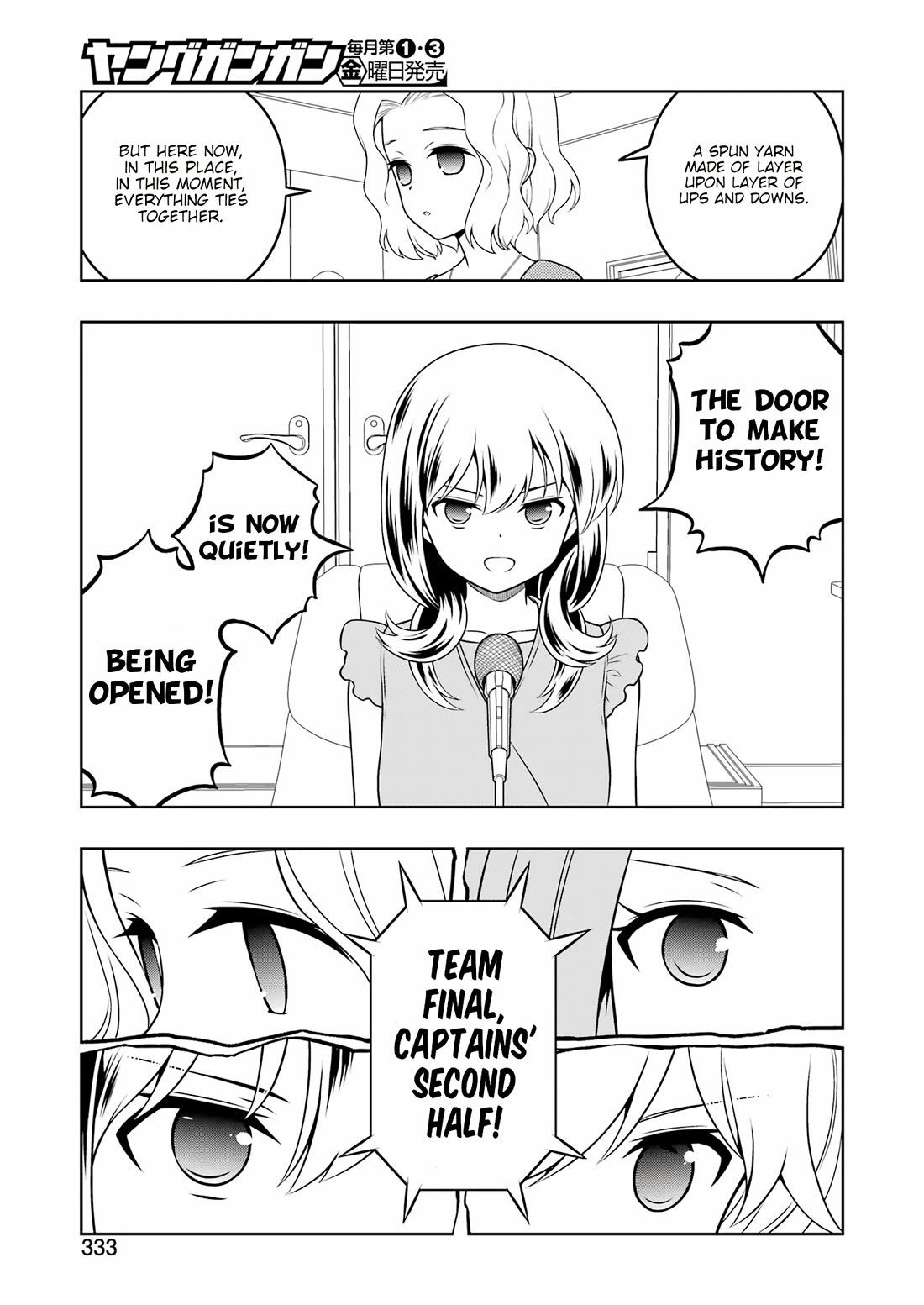 Saki chapter 283 page 14