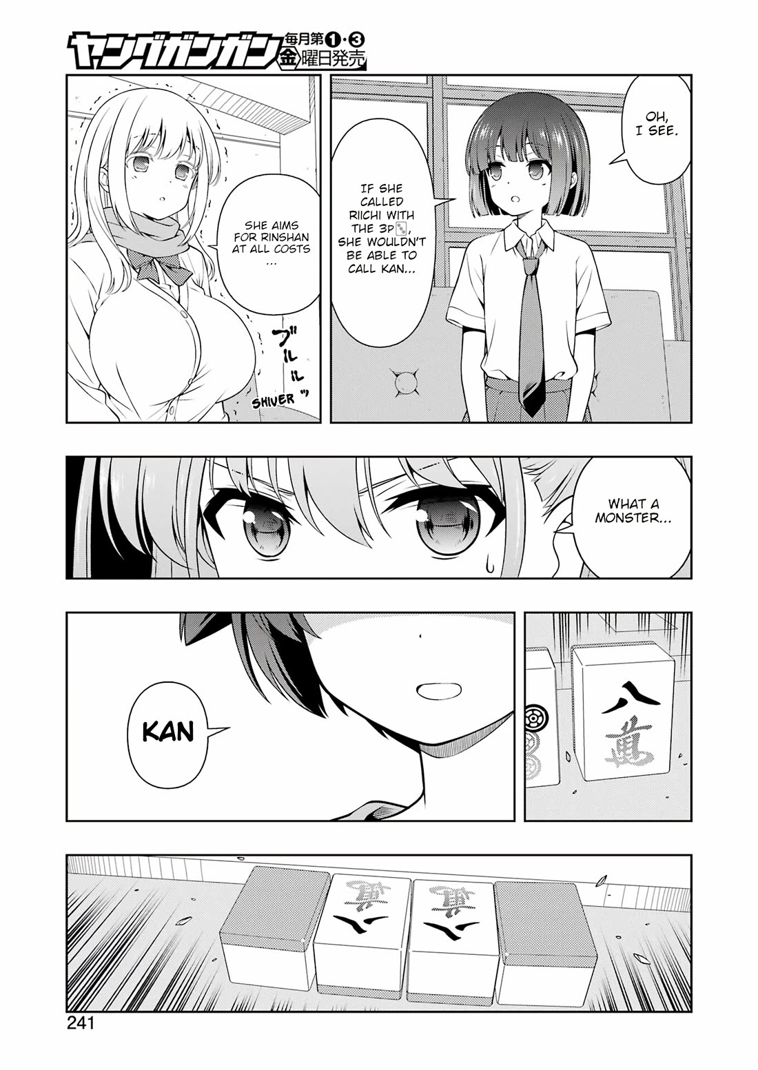 Saki chapter 285 page 10