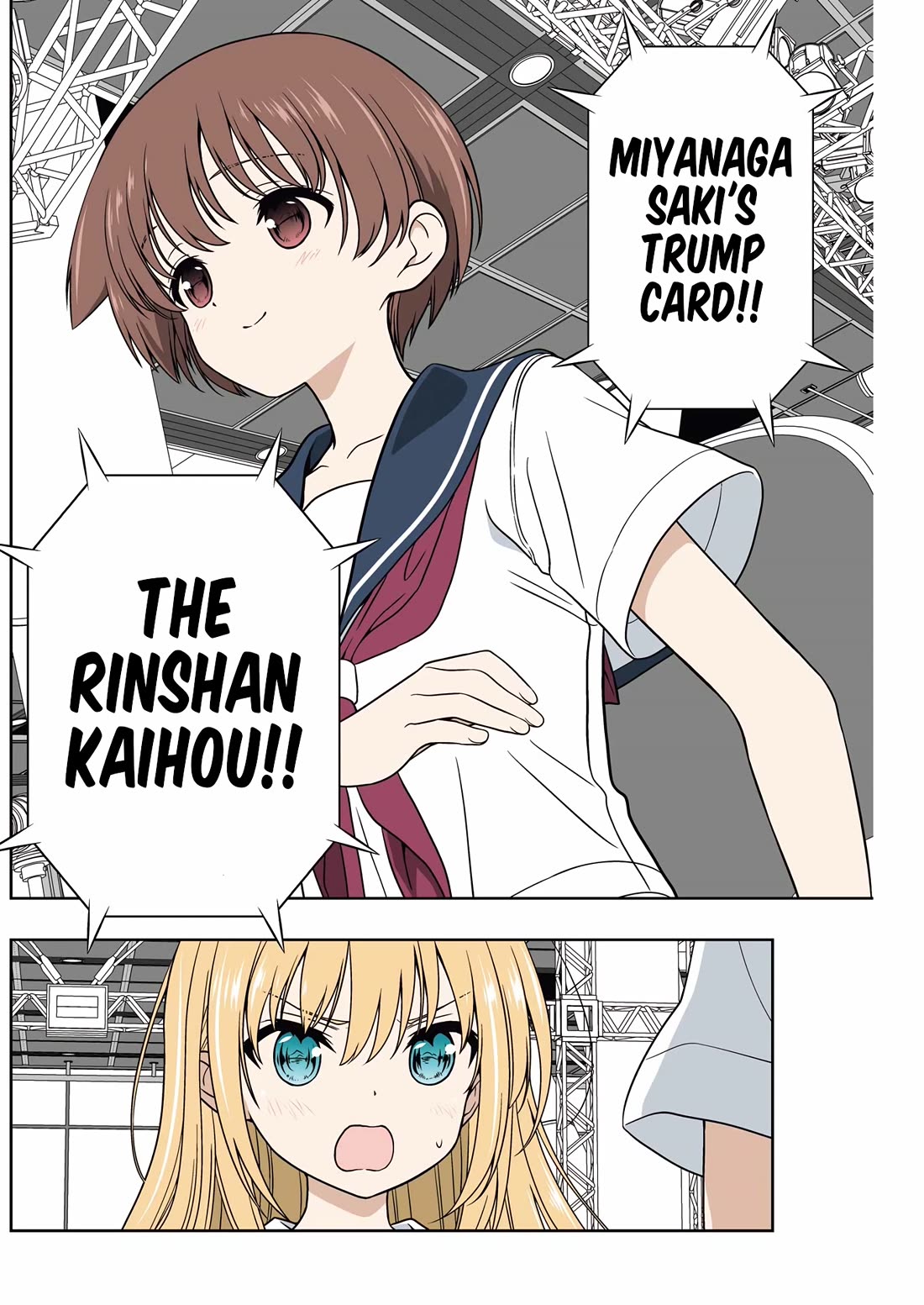 Saki chapter 285 page 3