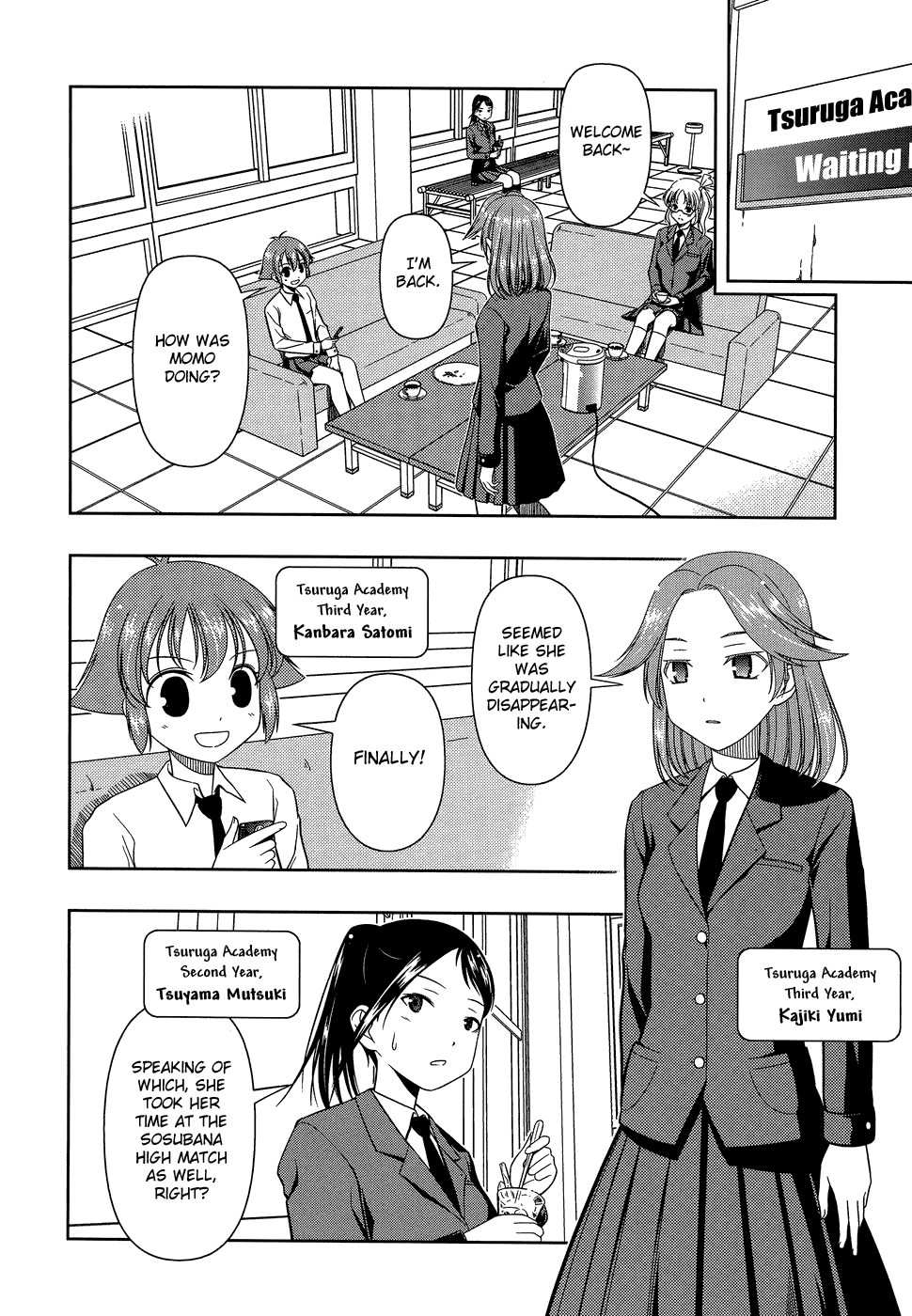 Saki chapter 32 page 2