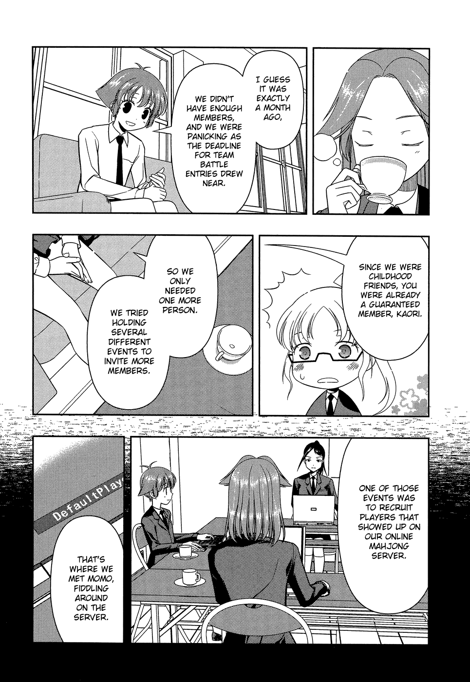 Saki chapter 32 page 4