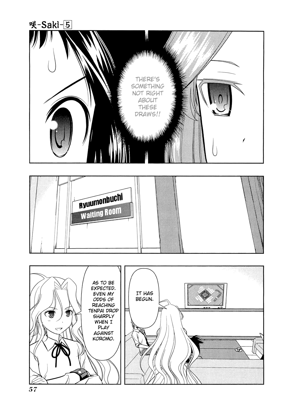 Saki chapter 36 page 13