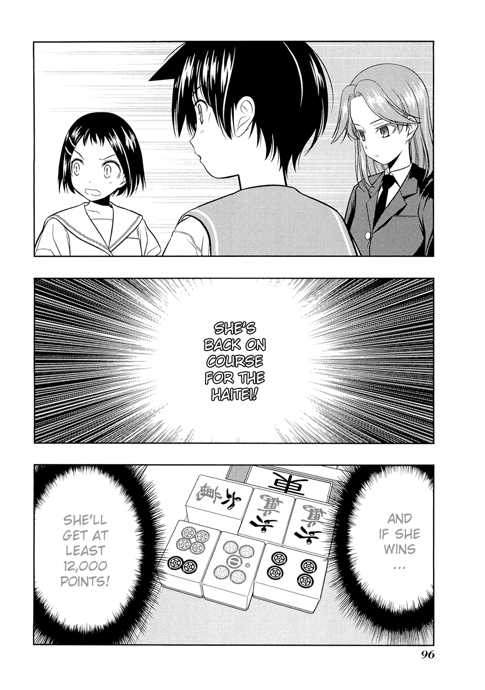 Saki chapter 38 page 12